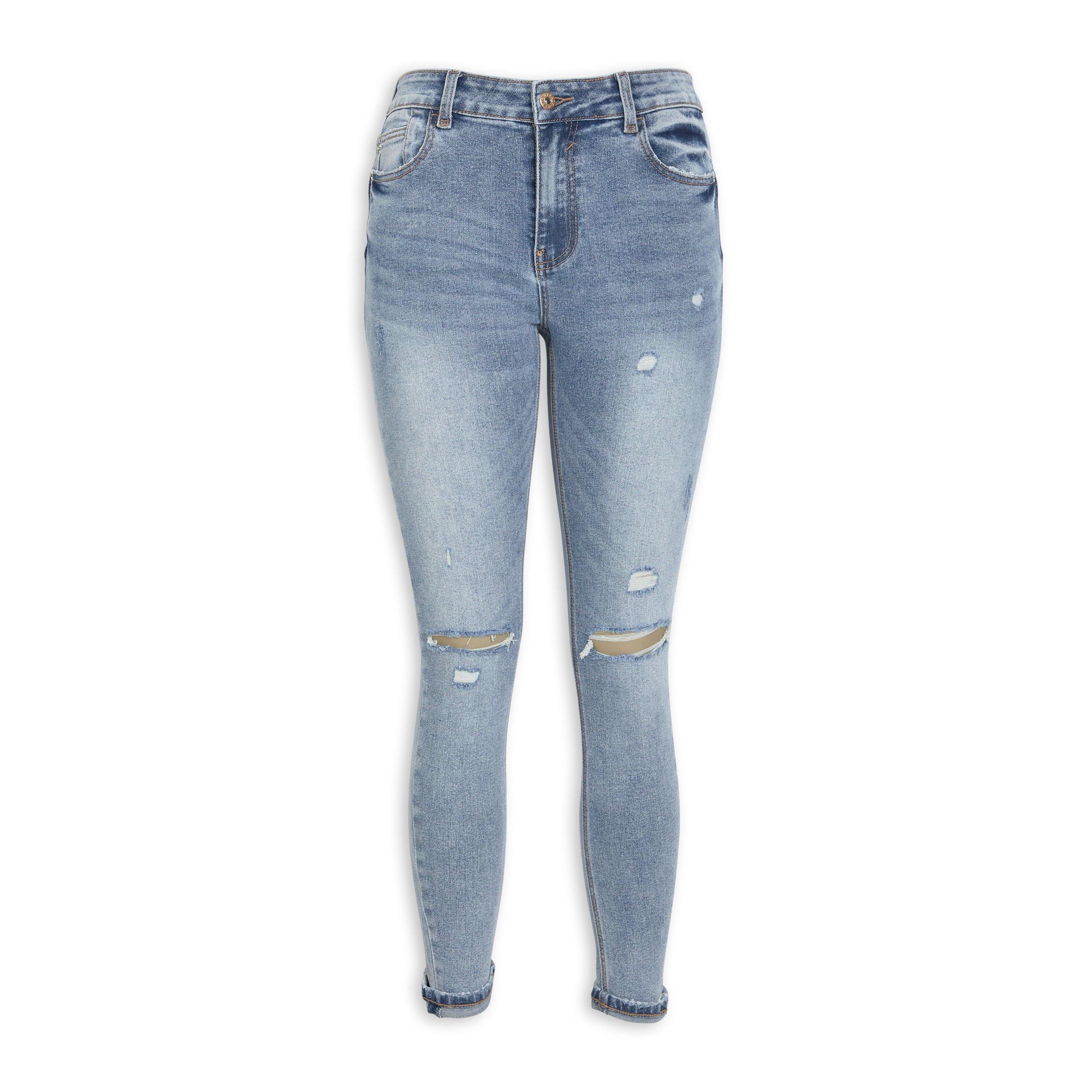 Indigo Ripped Skinny Jeans (3112255) | OUTBACK RED