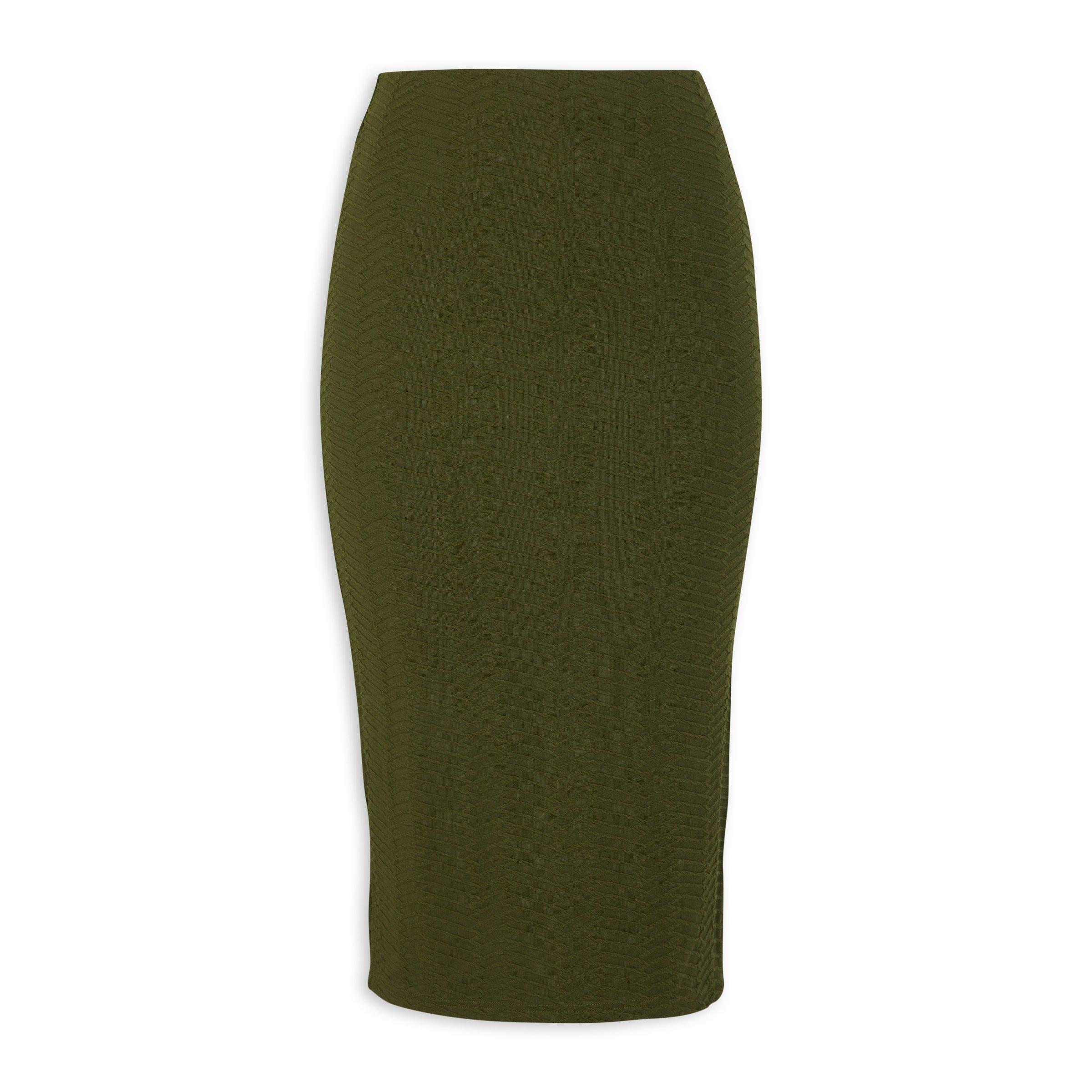 Green Bodycon Skirt (3112274) | Identity