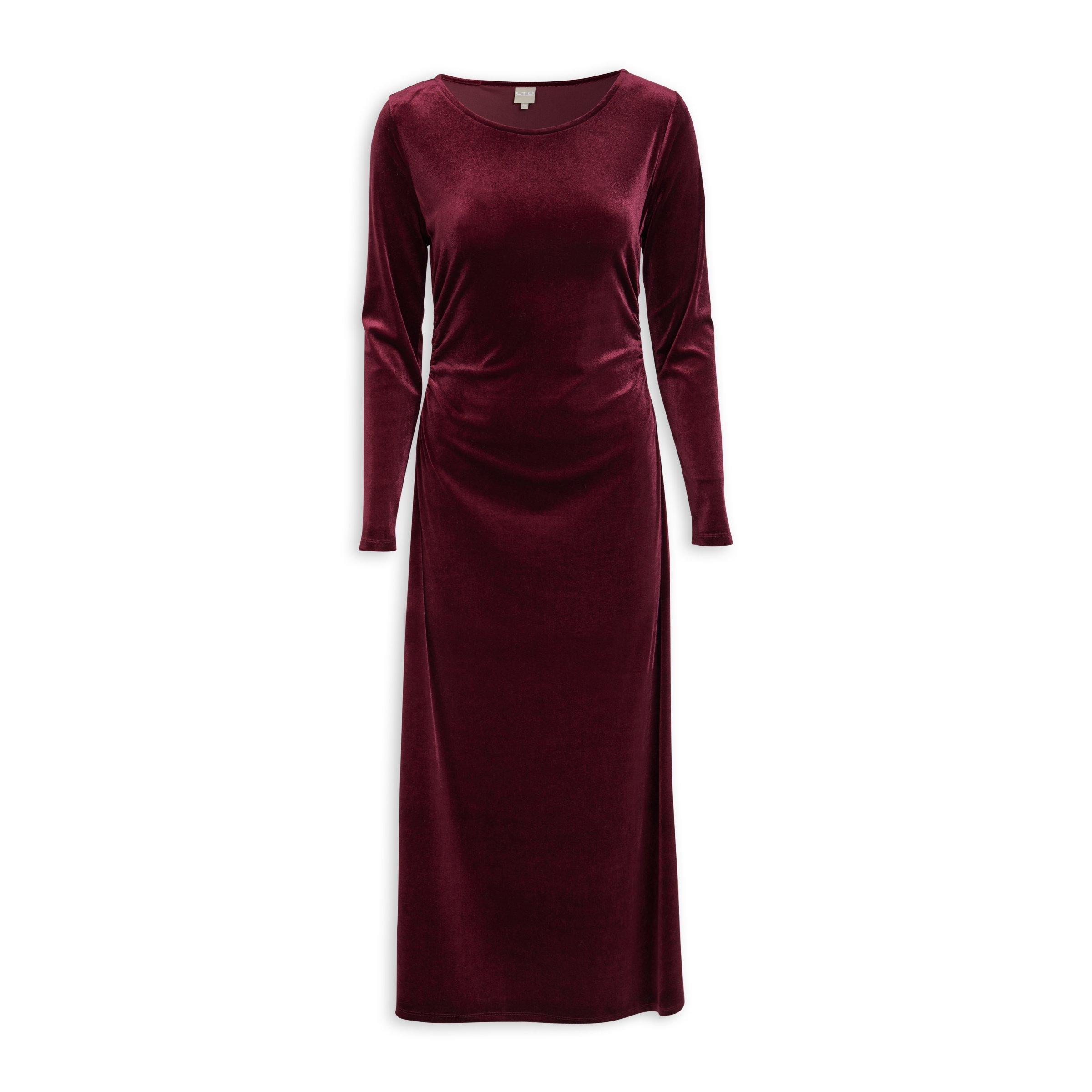 Burgundy Bodycon Dress (3112544) | LTD Woman