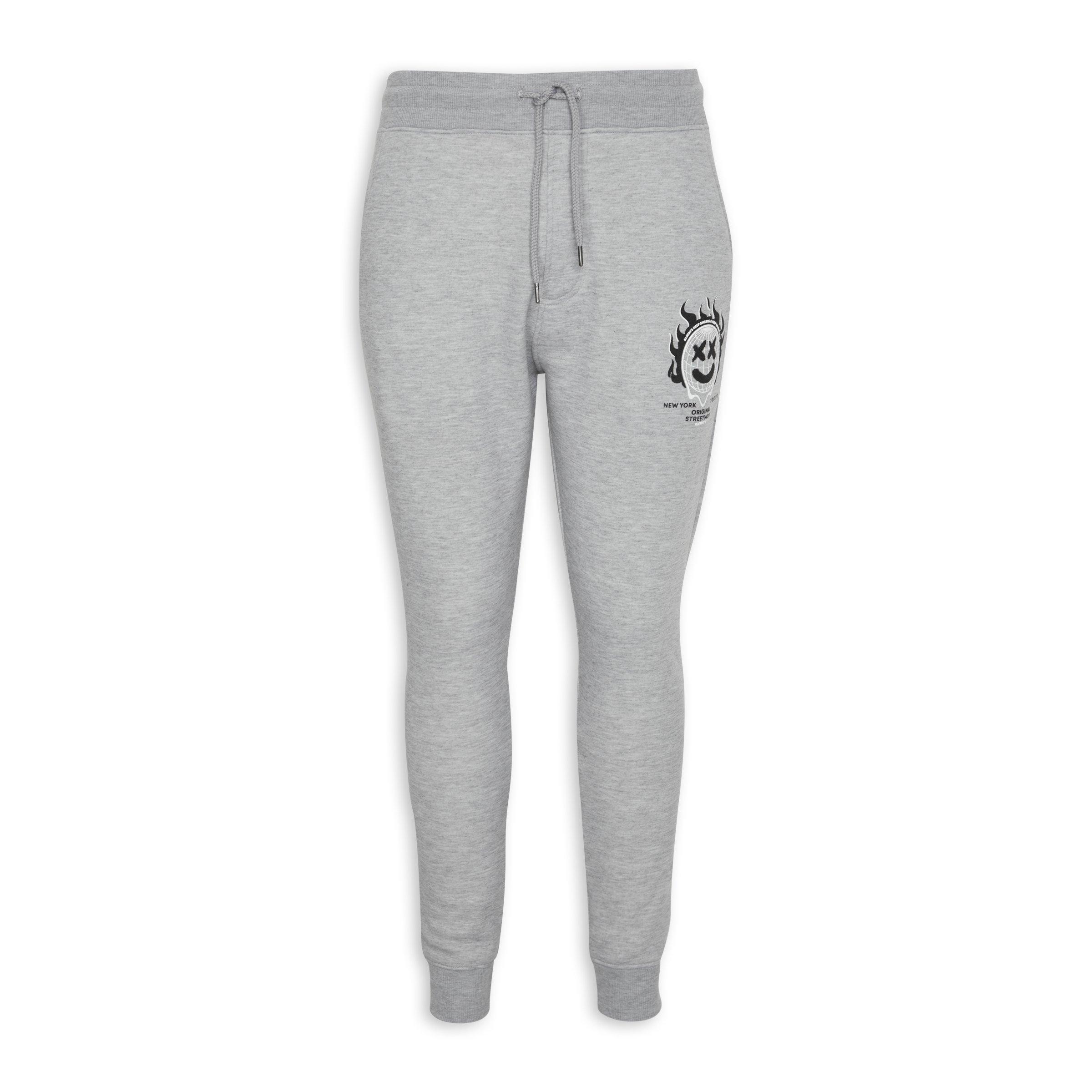 Grey Graphic Jogger (3112621) | Identity