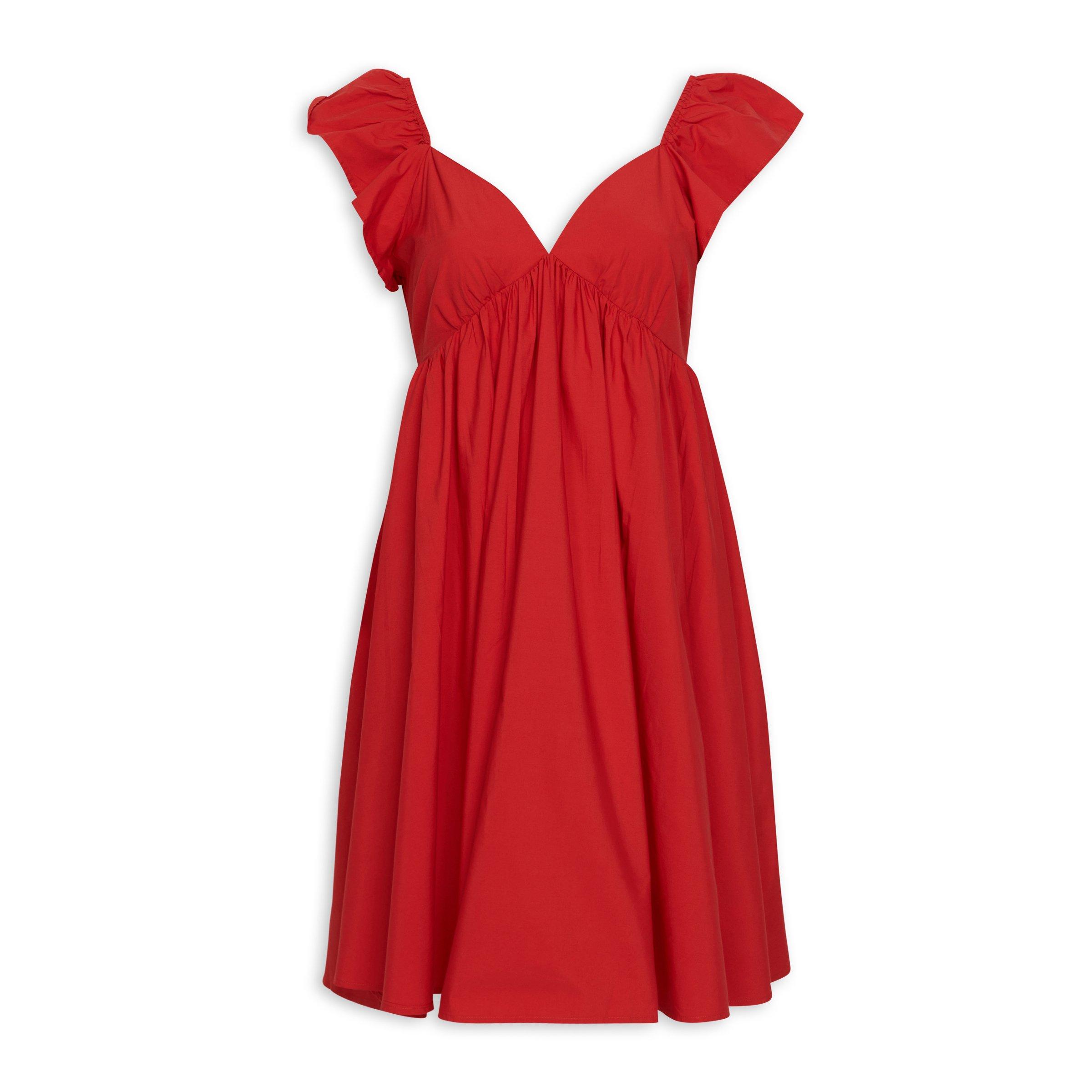 Red Baby Doll Dress (3112720) | Identity