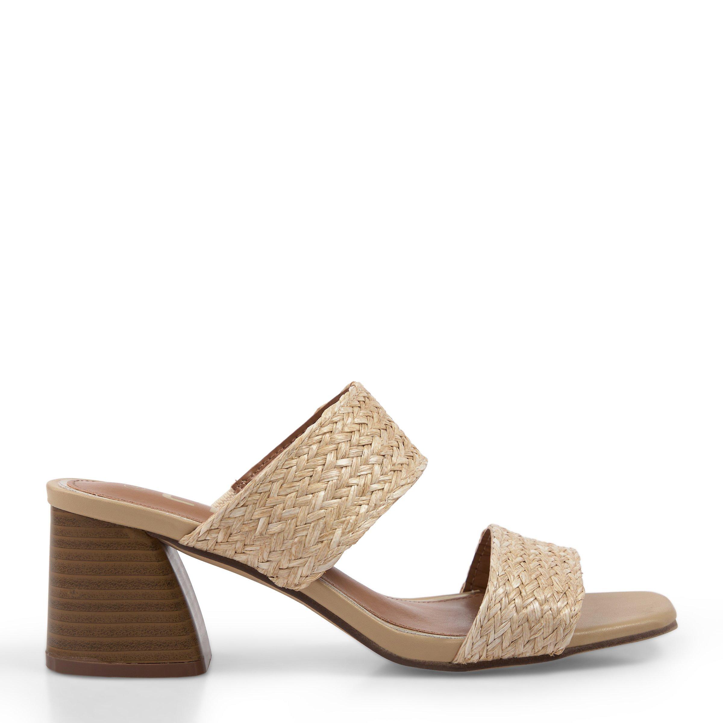 Stone Woven Heeled Mule (3112812) | LTD Woman