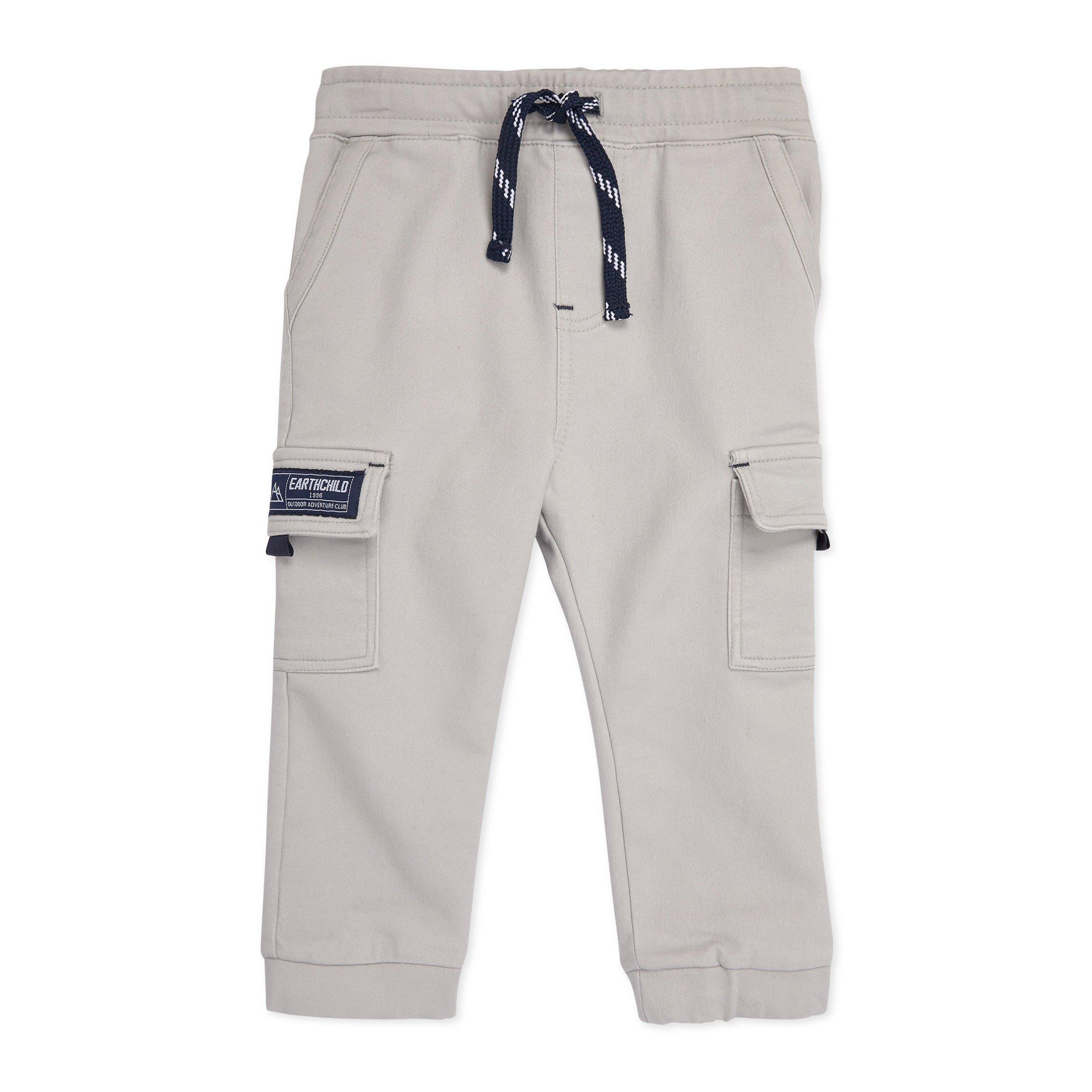 Baby Boy Grey Utility Pants (3112825) Earthchild