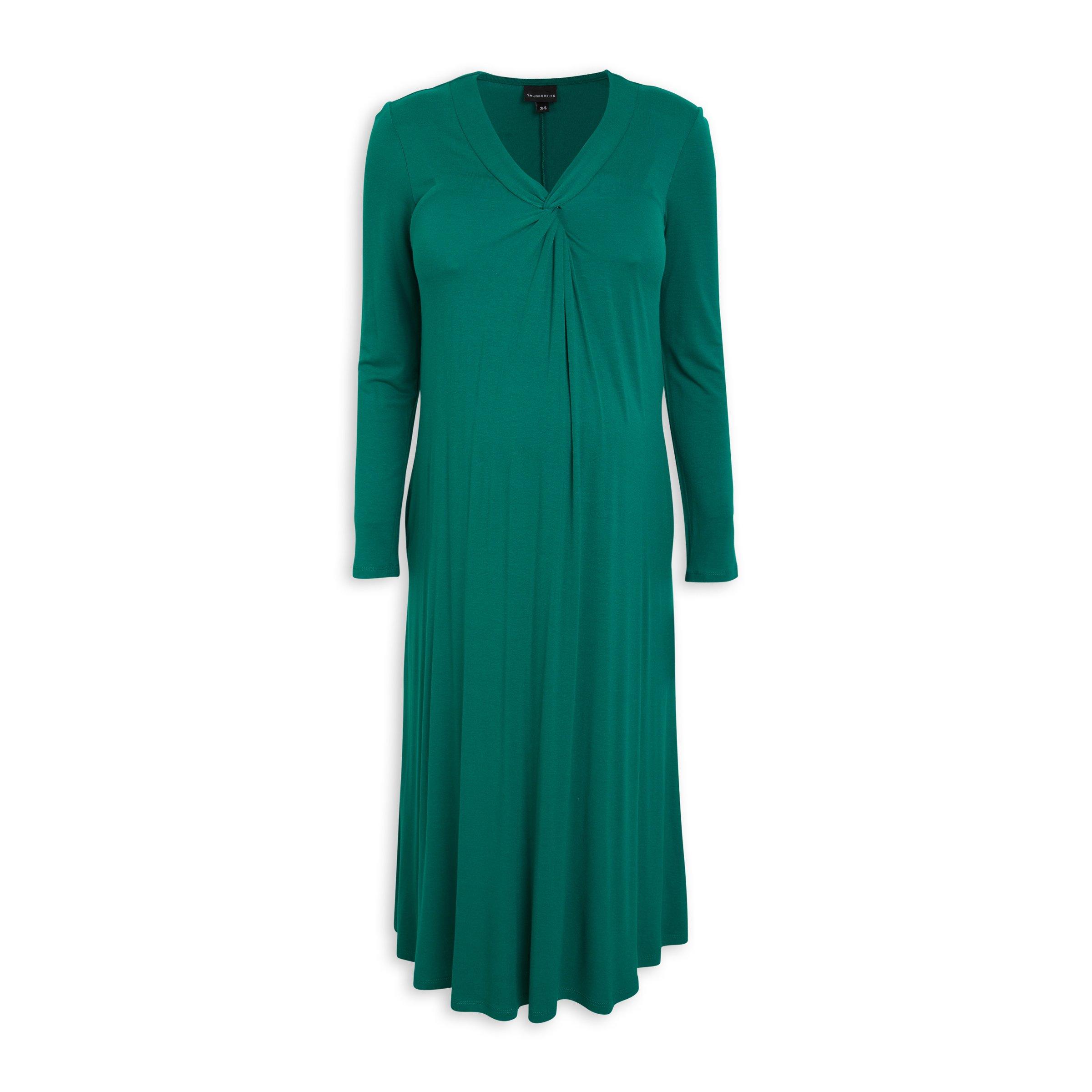 Green Maternity Fit & Flare Dress (3113190) | Truworths