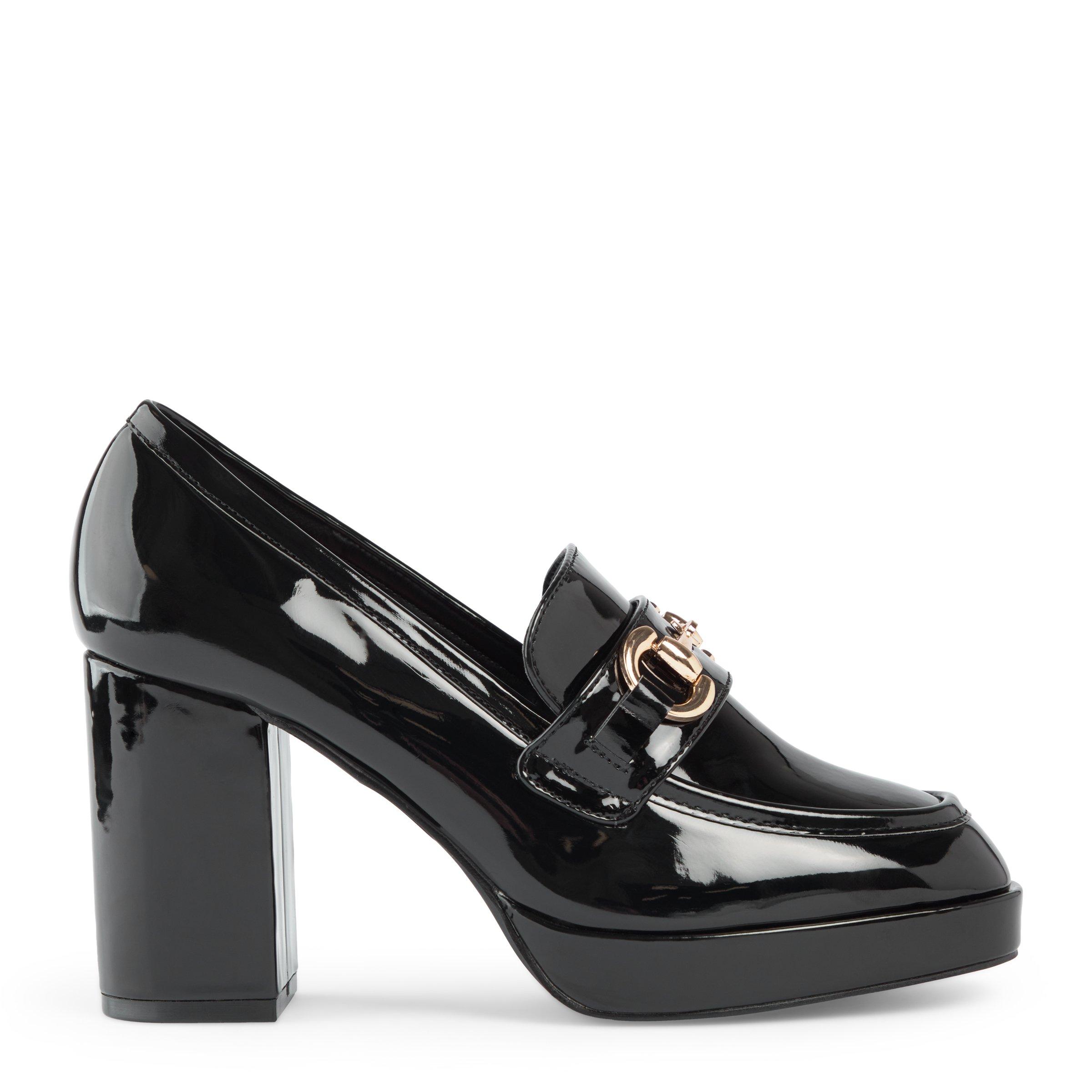 Black Heeled Loafer (3113209) | Inwear