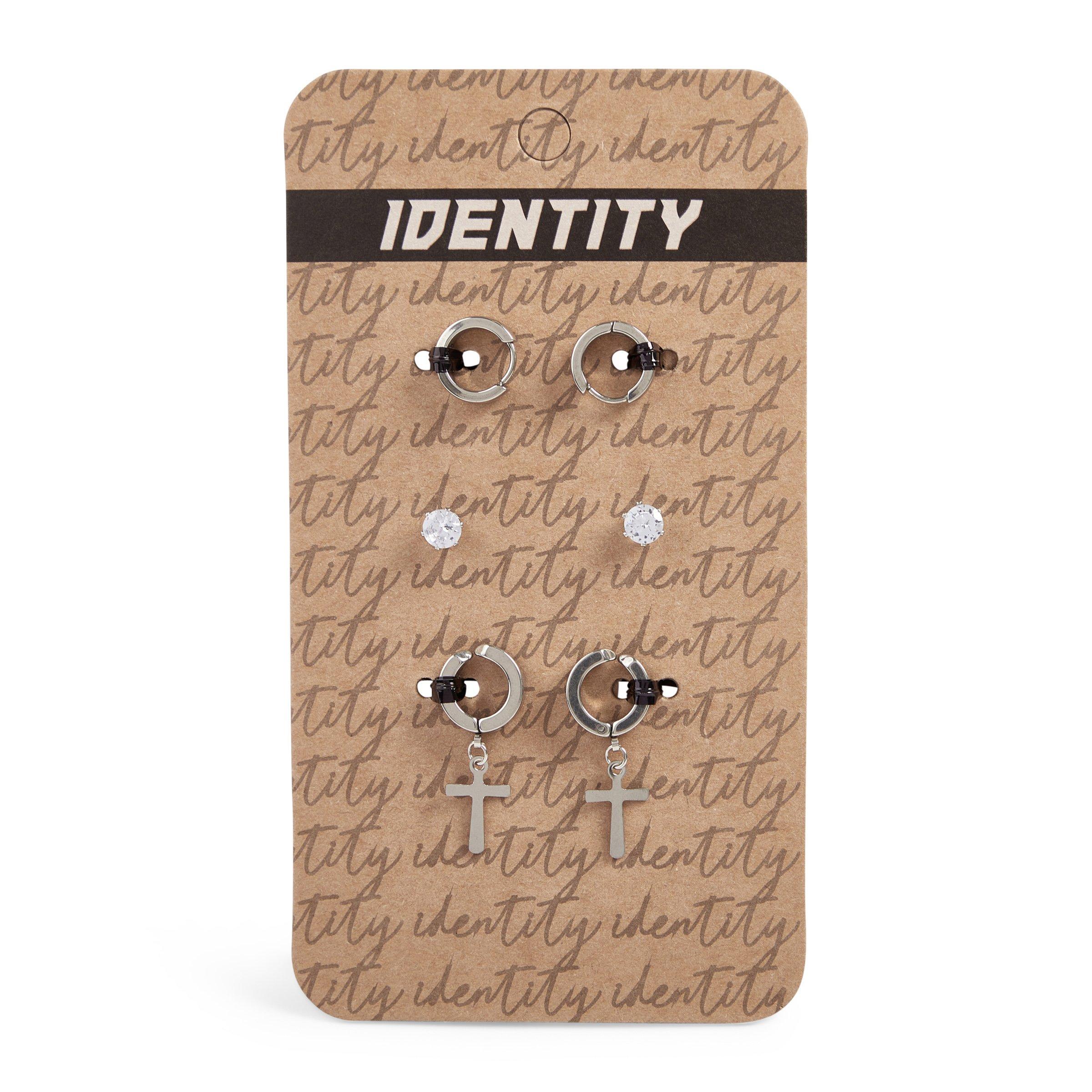 AI003 - Three Layer Silver Earring main image 0