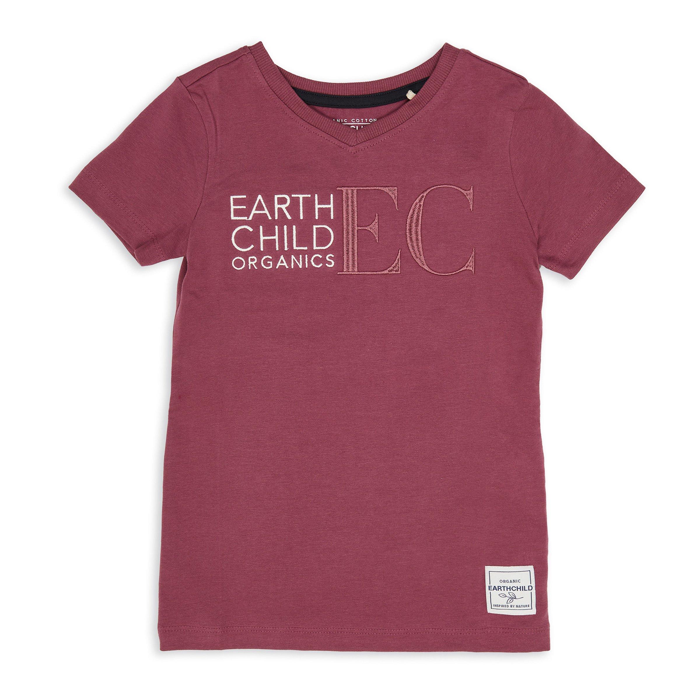 Kid Boy Pink Organic T-shirt (3113591) | Earthchild