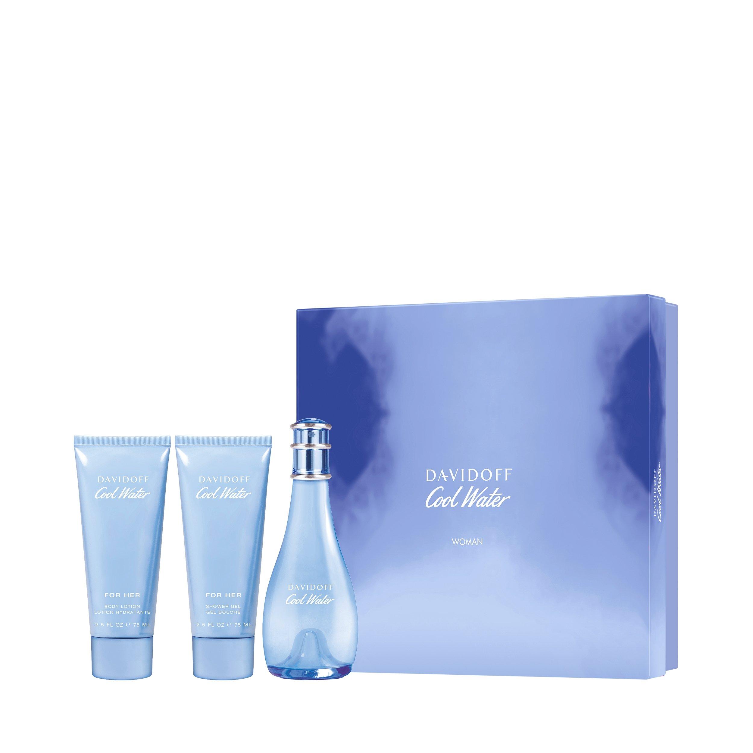 Coolwater Woman EDT 3pc Gift Set (3113865) | Davidoff