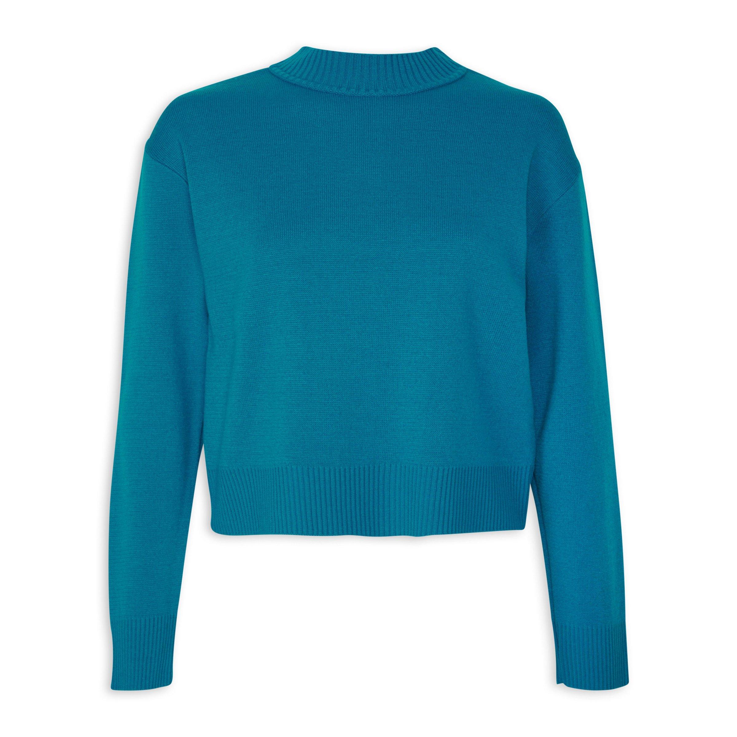 Teal Blue Sweater (3113937) | Identity