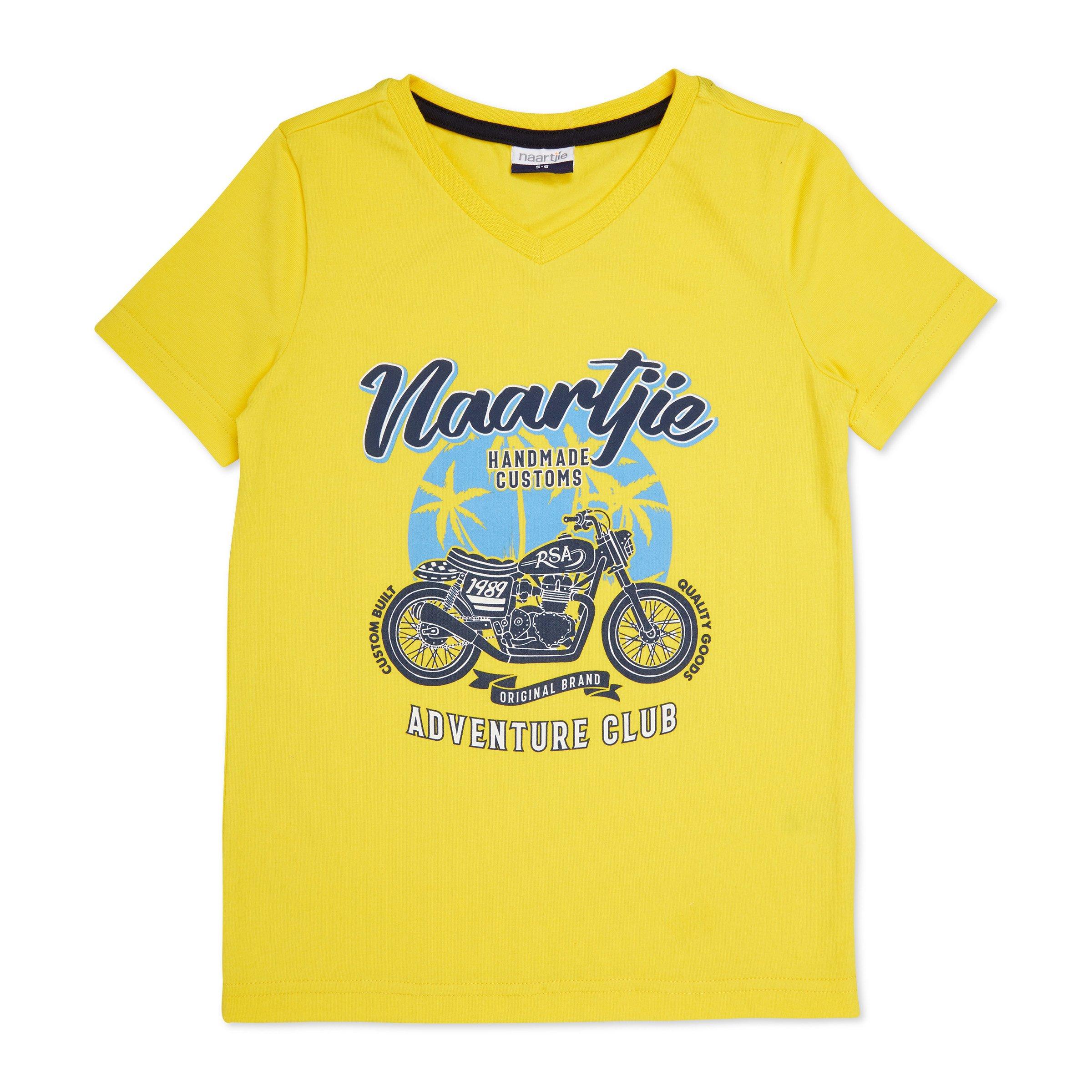 Kid Boy Yellow Vneck Tshirt (3114021) Naartjie