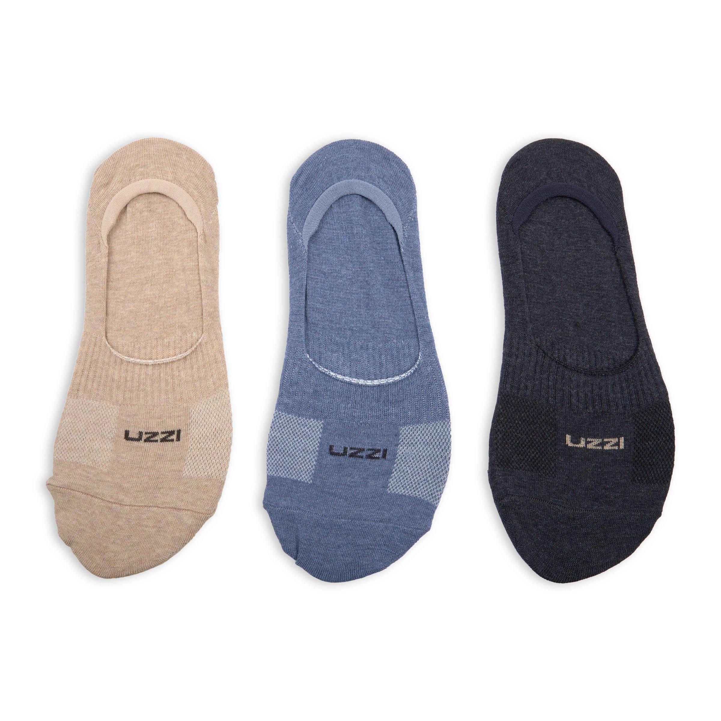 3-pack Sneaker Socks (3114031) | UZZI