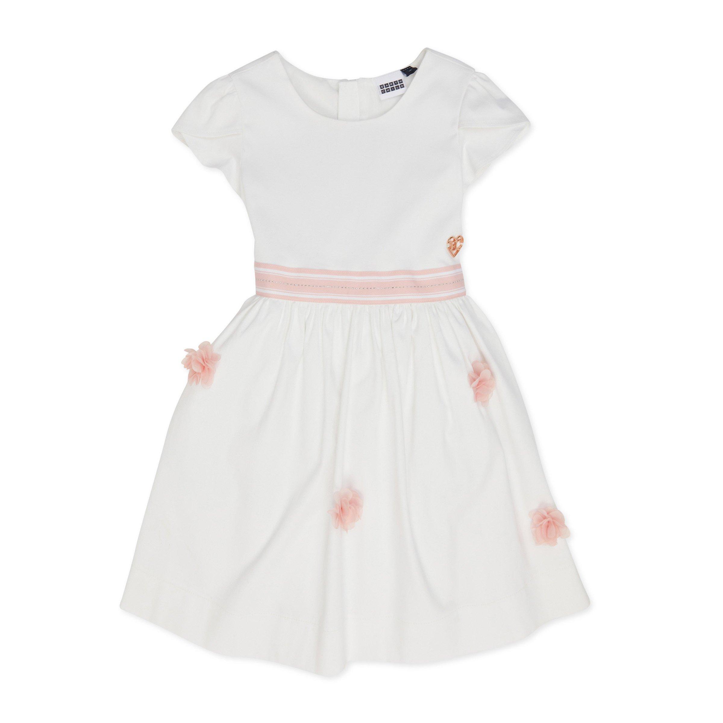 Kid Girl White Party Dress (3114124) | Earthchild