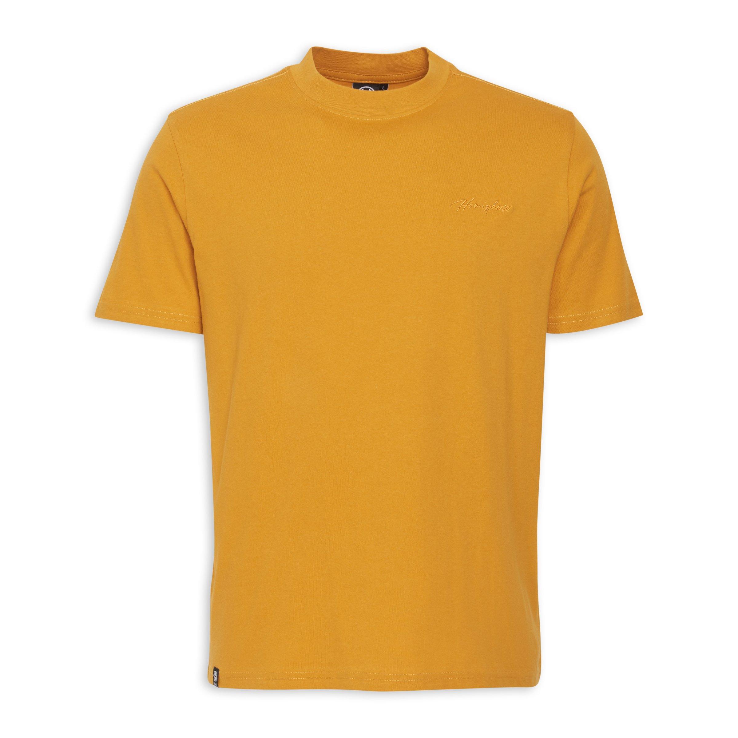 Hemisphere Yellow High Neck T-shirt (3114138) | Truworths.co.za