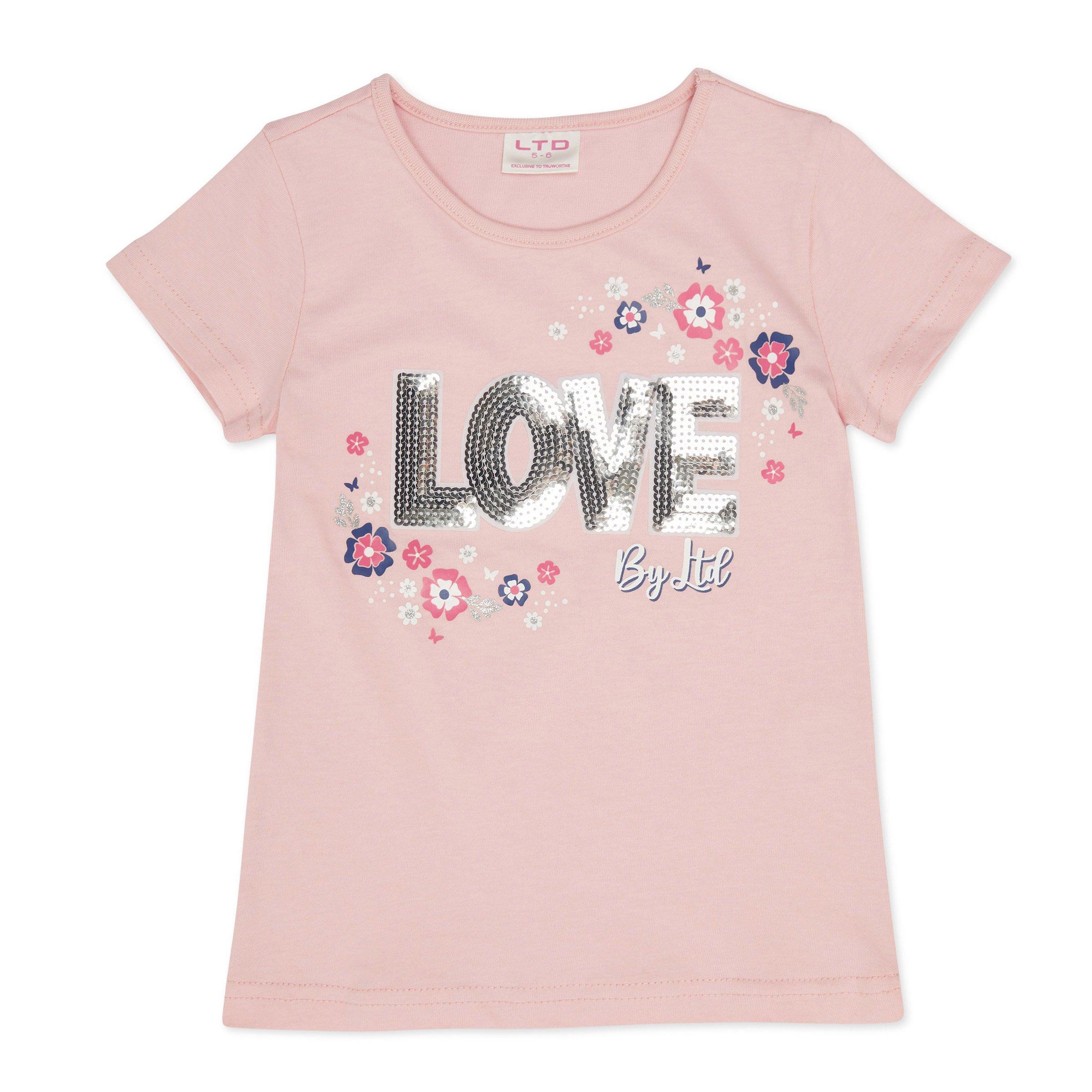 Kid Girl Pink T-shirt (3114224) | LTD Kids