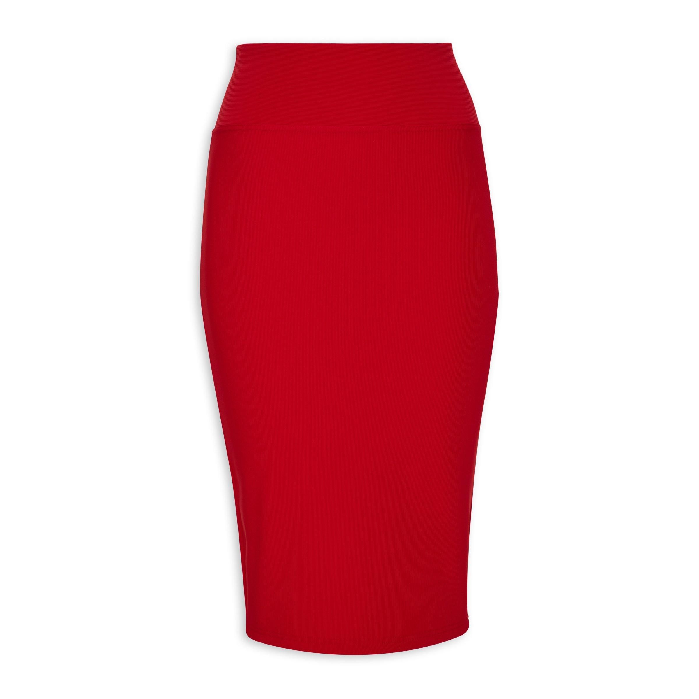 Red Bodycon Skirt (3114302) | Truworths