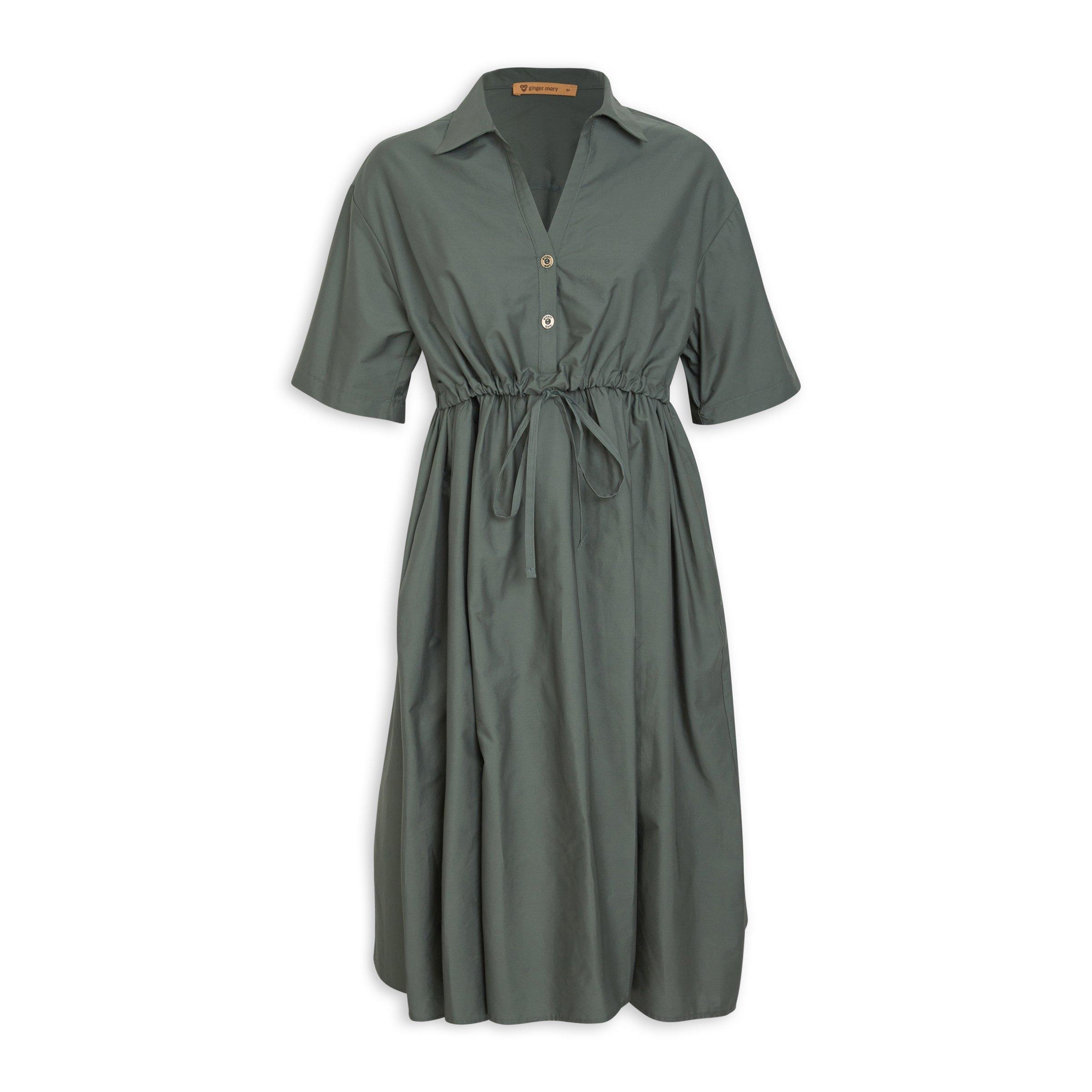 Sage Green Twofer Dress (3114364) | Ginger Mary