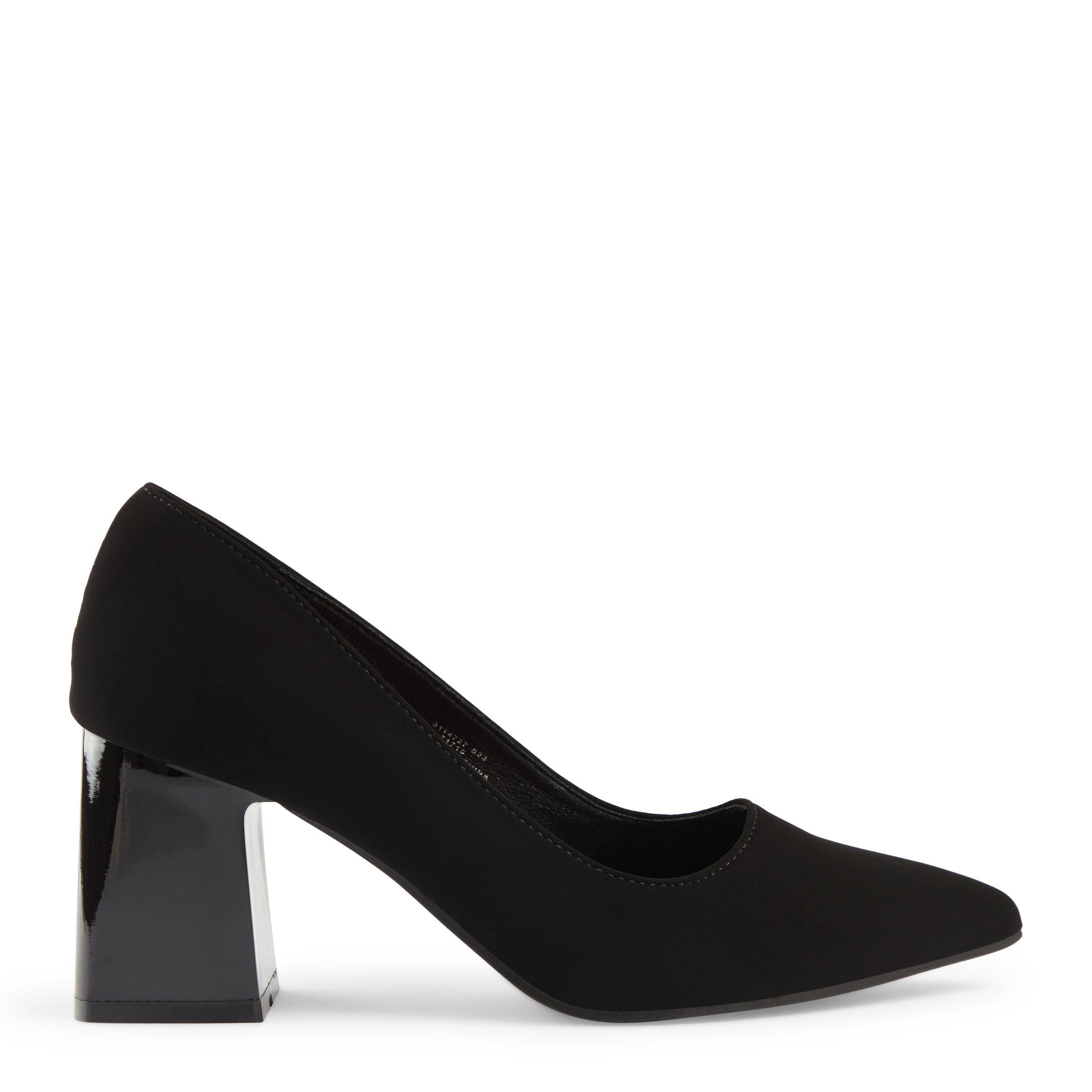 Black Block Court Heel (3114727) | Identity