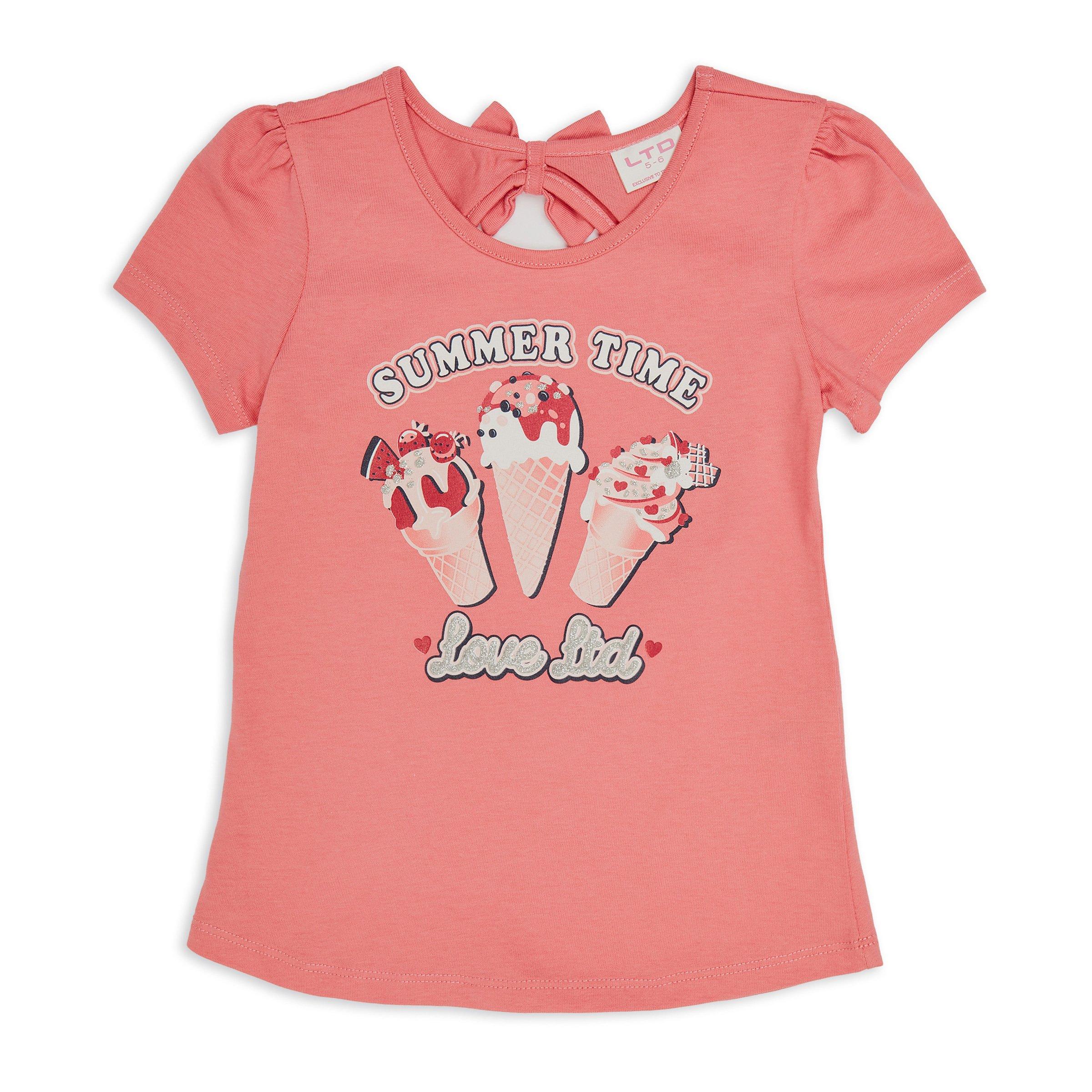 Kid Girl Coral T-shirt (3115060) | LTD Kids