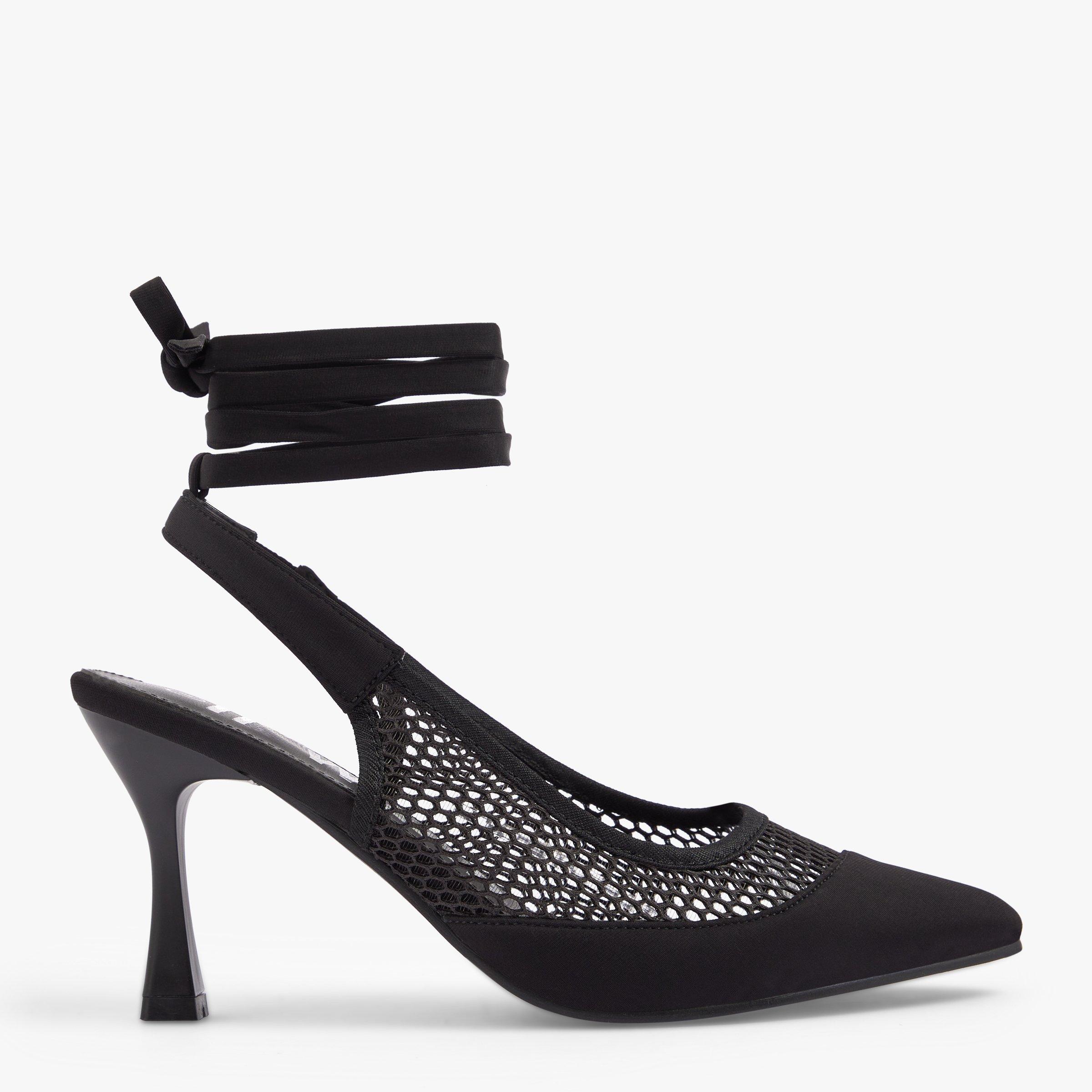 Black Ankle Strap Heel (3115180) | Inwear
