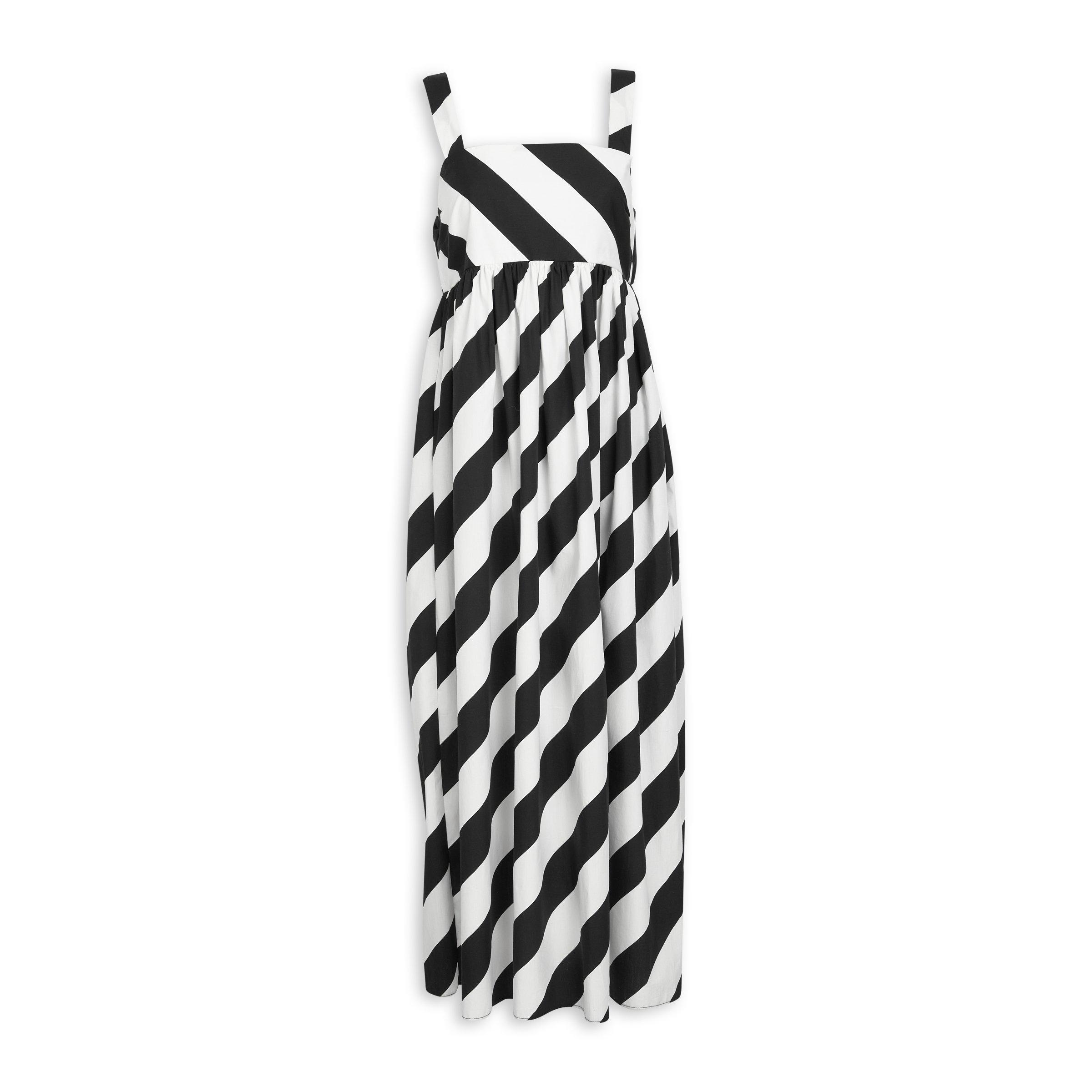 Stripe Fit & Flare Dress (3115255) | Truworths