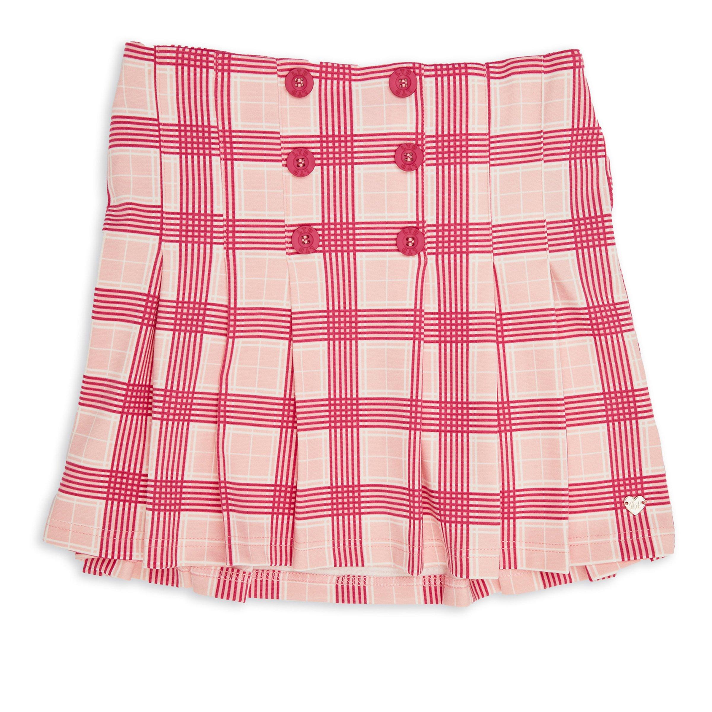 Girls Check Pleated Skirt (3115364) | LTD Kids