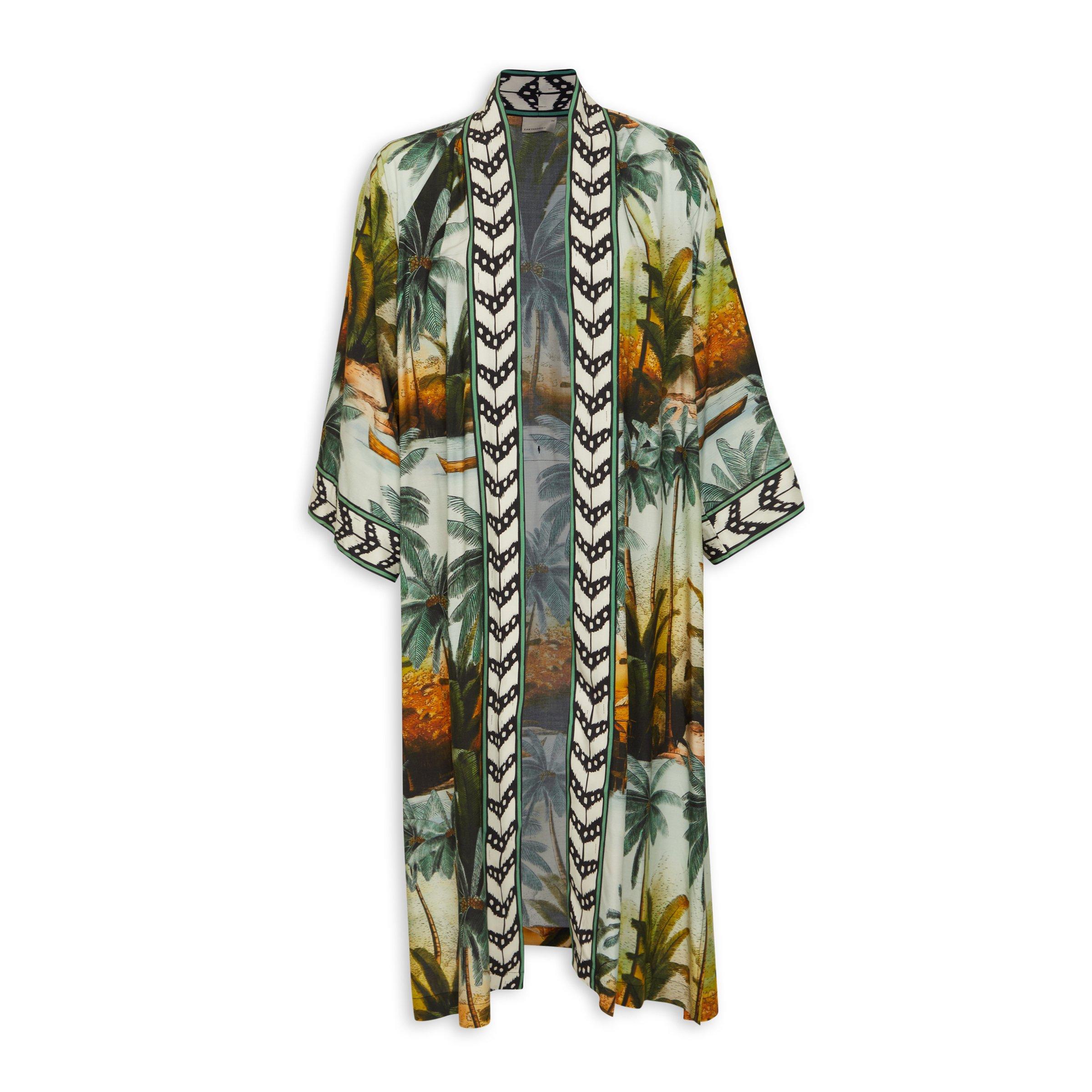 Printed Kimono (3115722) | Earthaddict