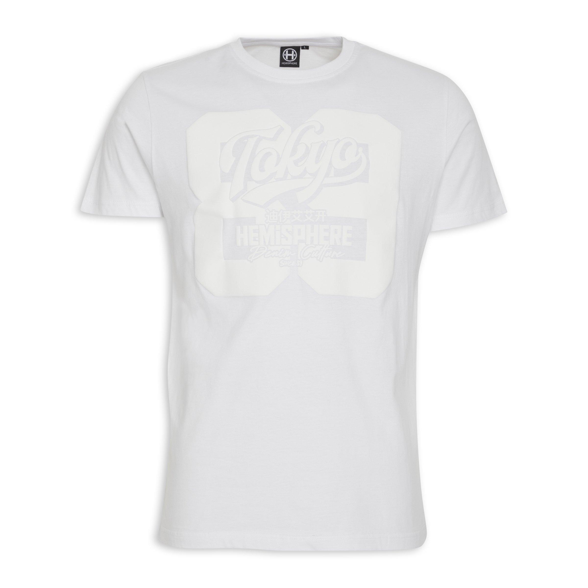 White Graphic T-shirt (3115841) | Hemisphere