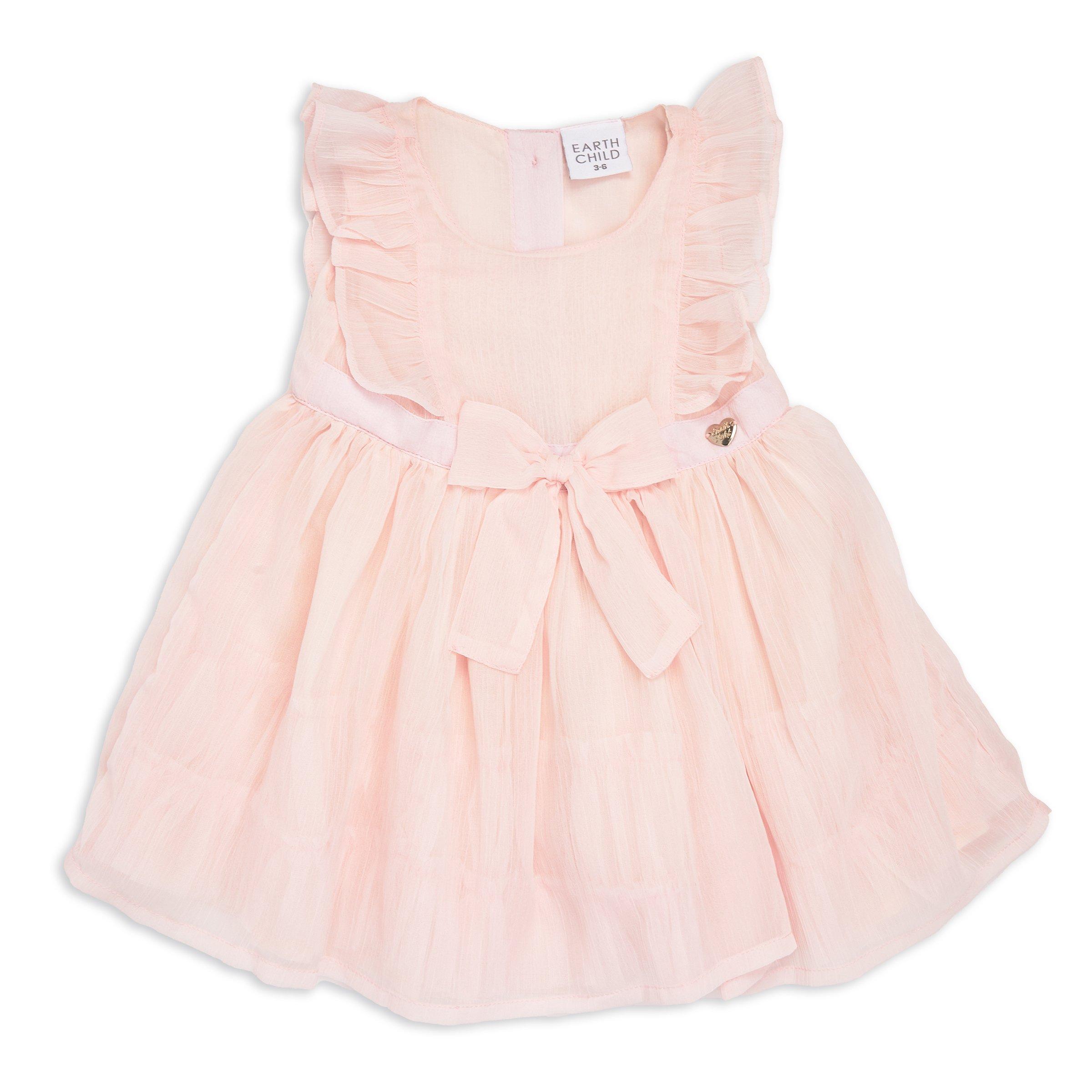 Baby Girl Pink Party Dress (3115894) | Earthchild