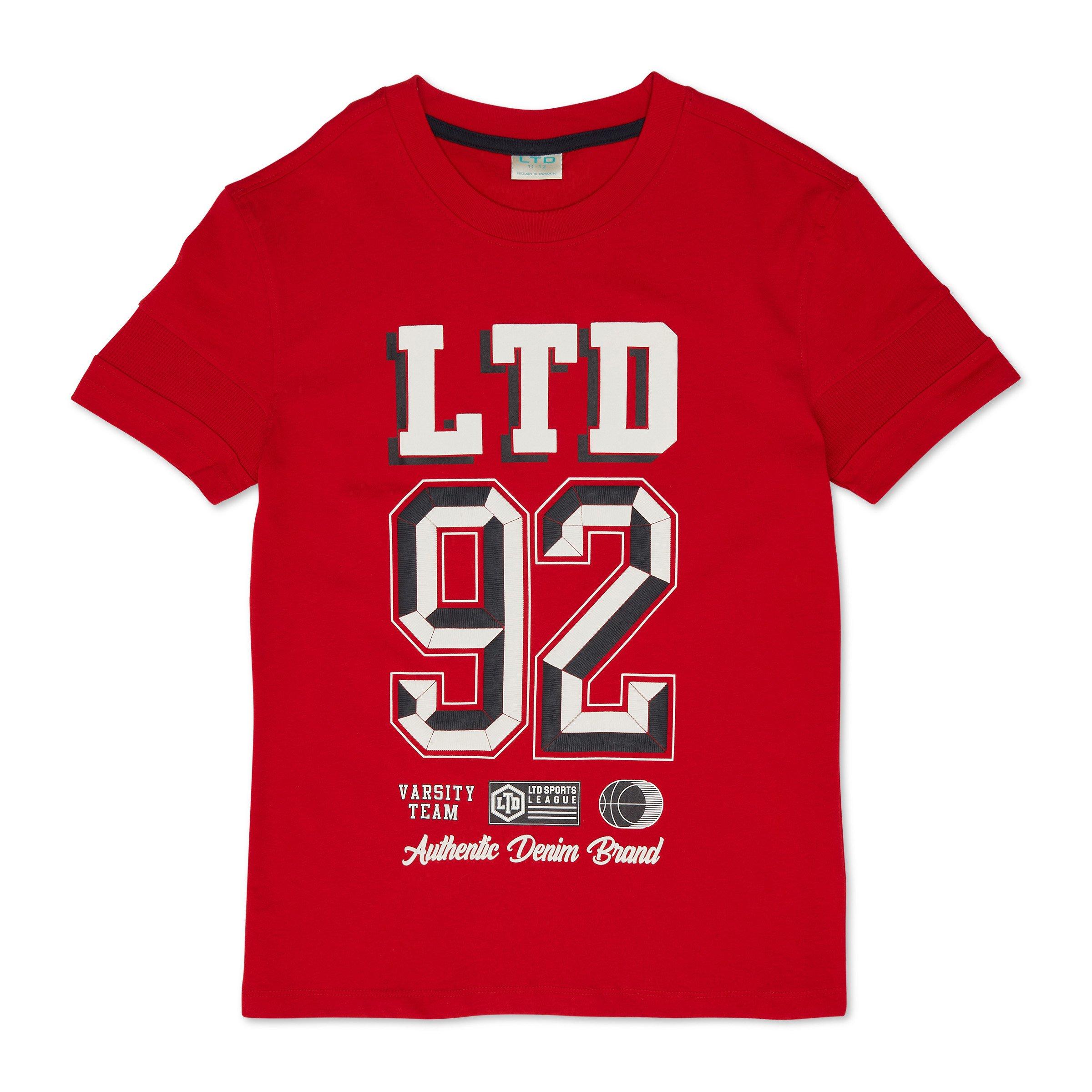 Boys Red T-shirt (3115909) | LTD Kids