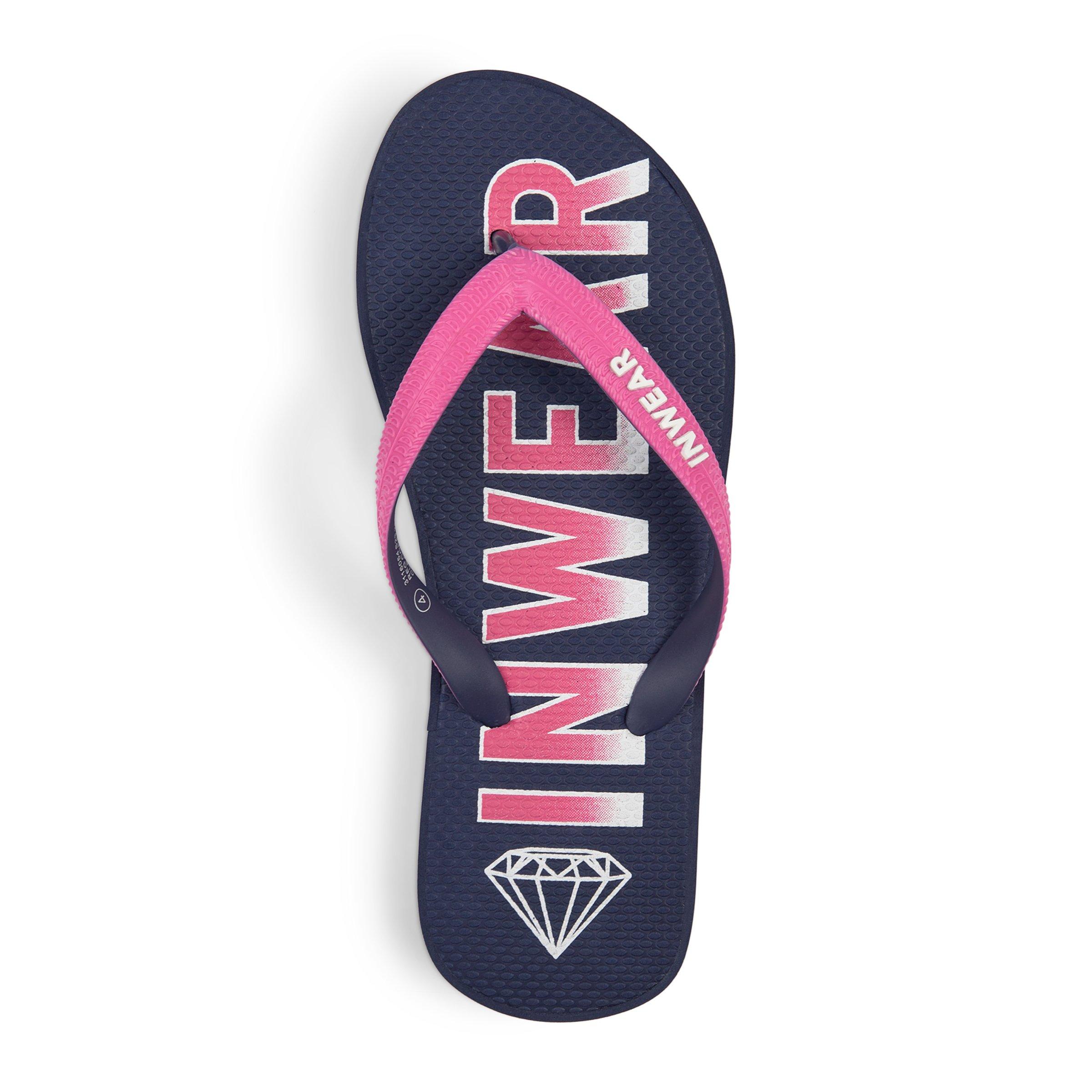 Blue Branded Flip Flops (3116054) | Inwear