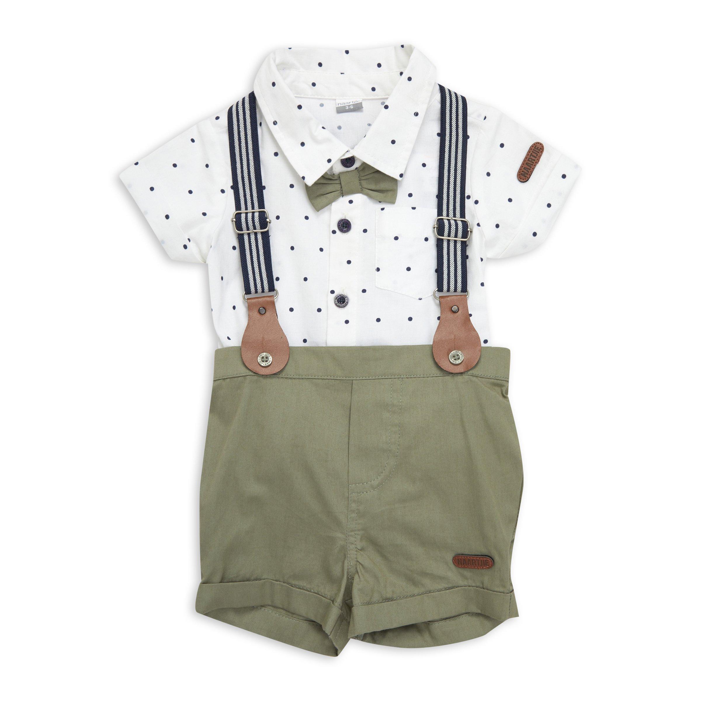 Newborn Boy Shirt & Shorts Smart Set (3116114) | Naartjie