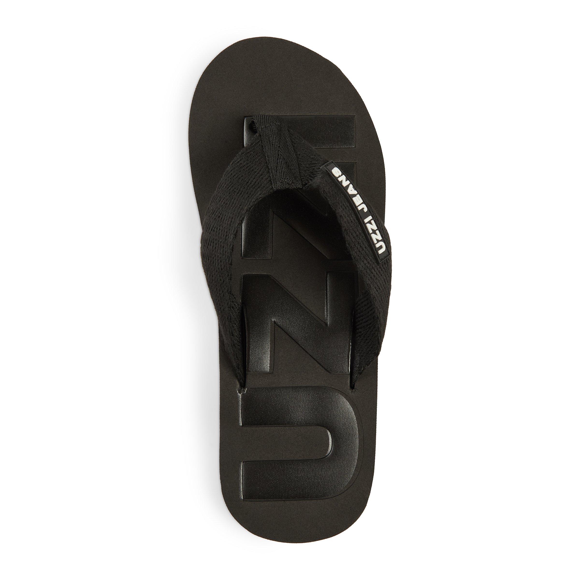 Black Flip Flops (3116142) | UZZI