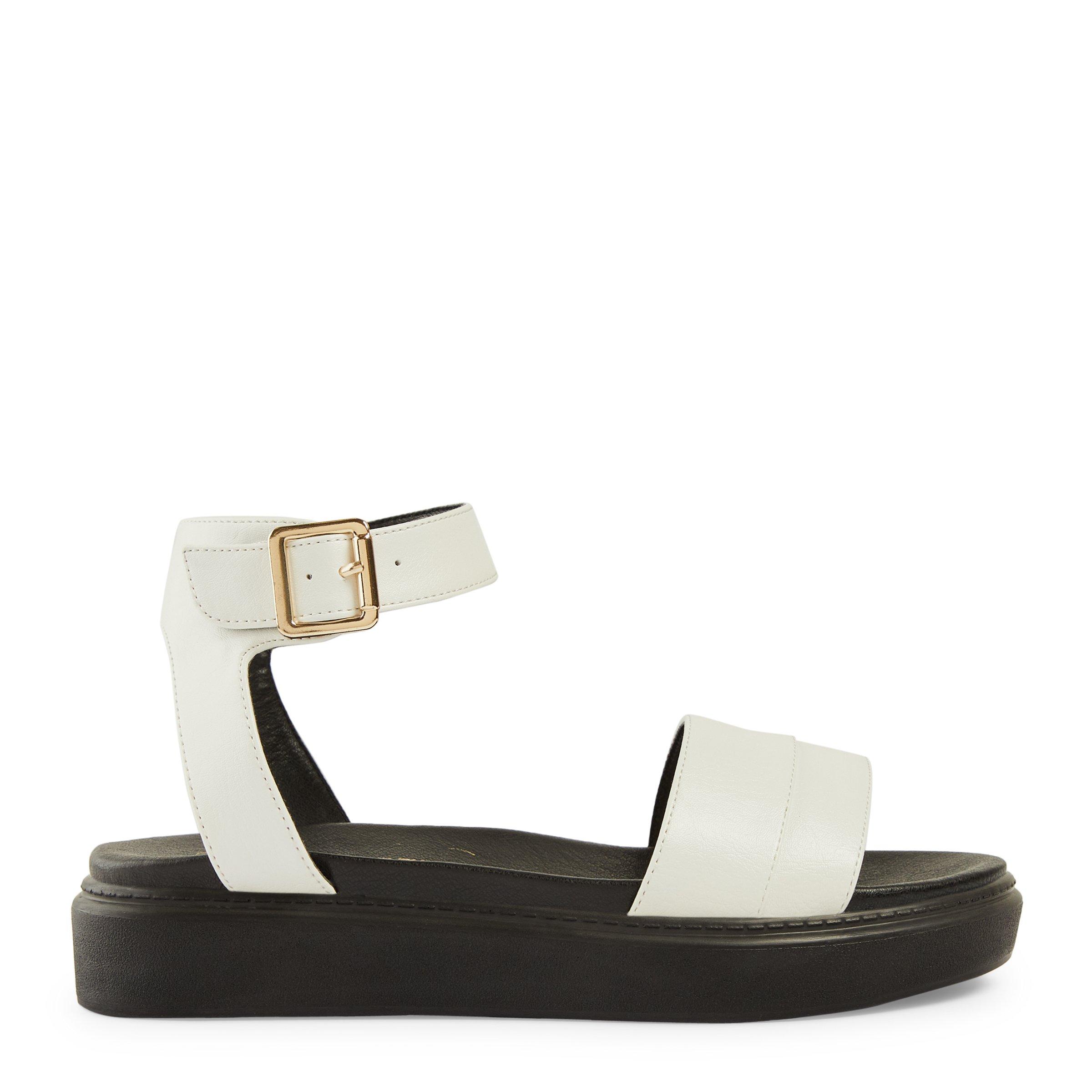 White Ankle Strap Sandals (3116195) | Truworths