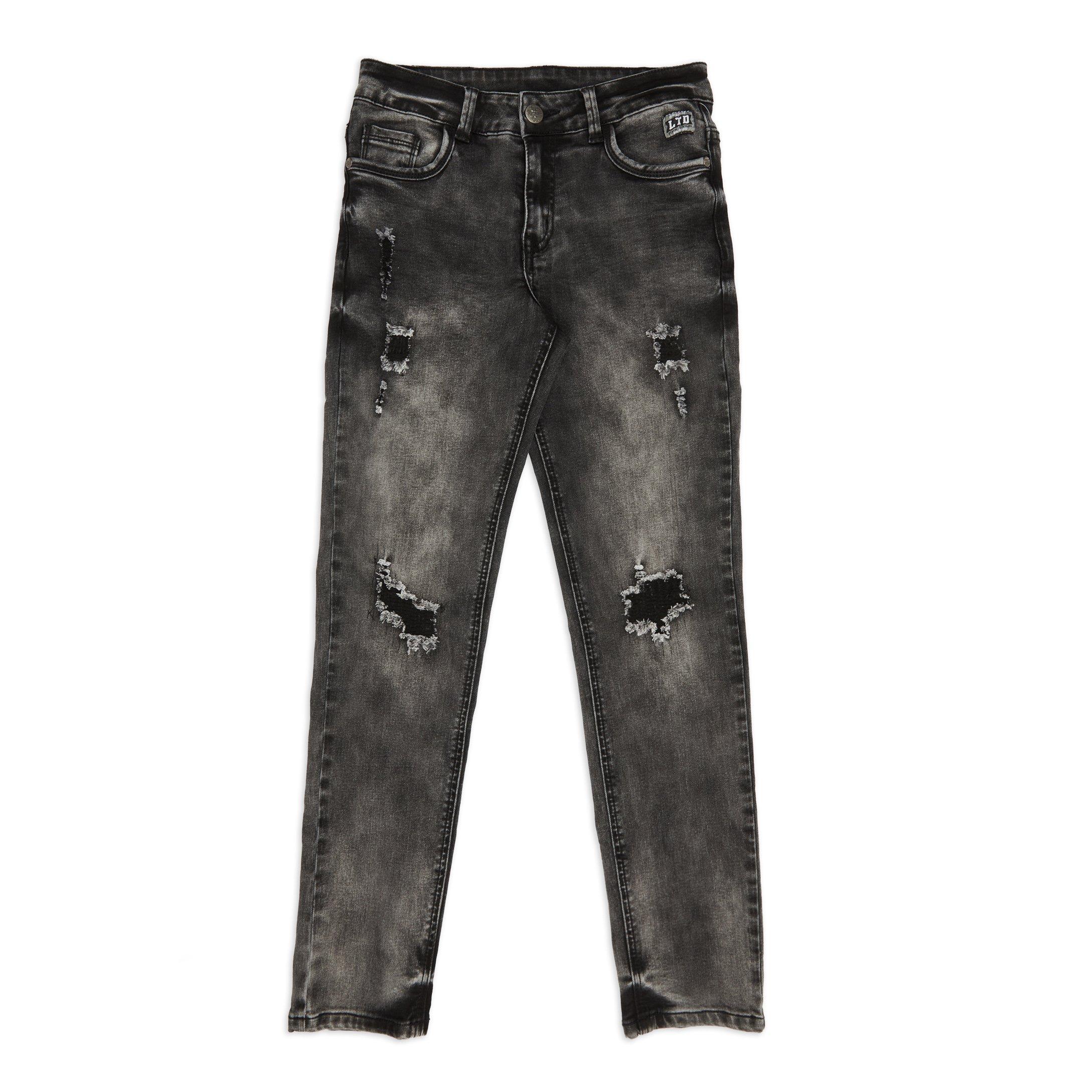 Boys Charcoal Grey Skinny Jeans (3116234) | LTD Kids