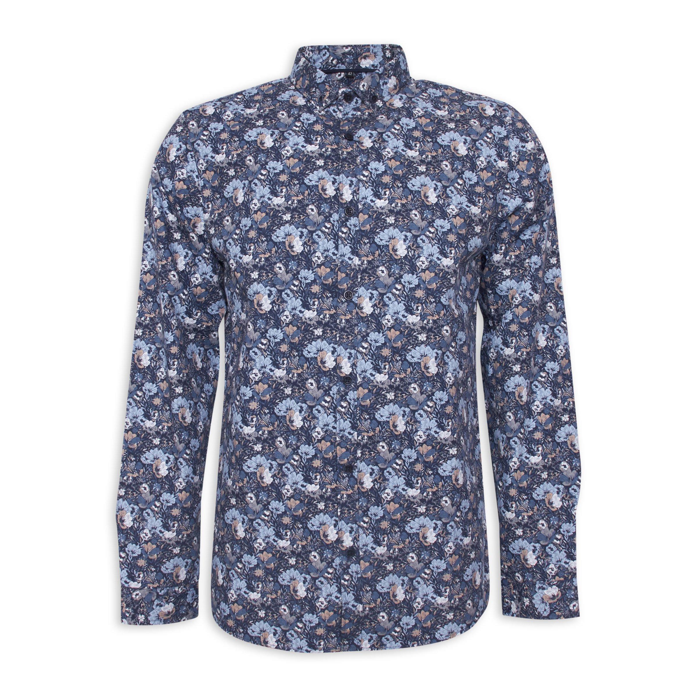 Floral Slim Fit Shirt (3116406) | Truworths Man