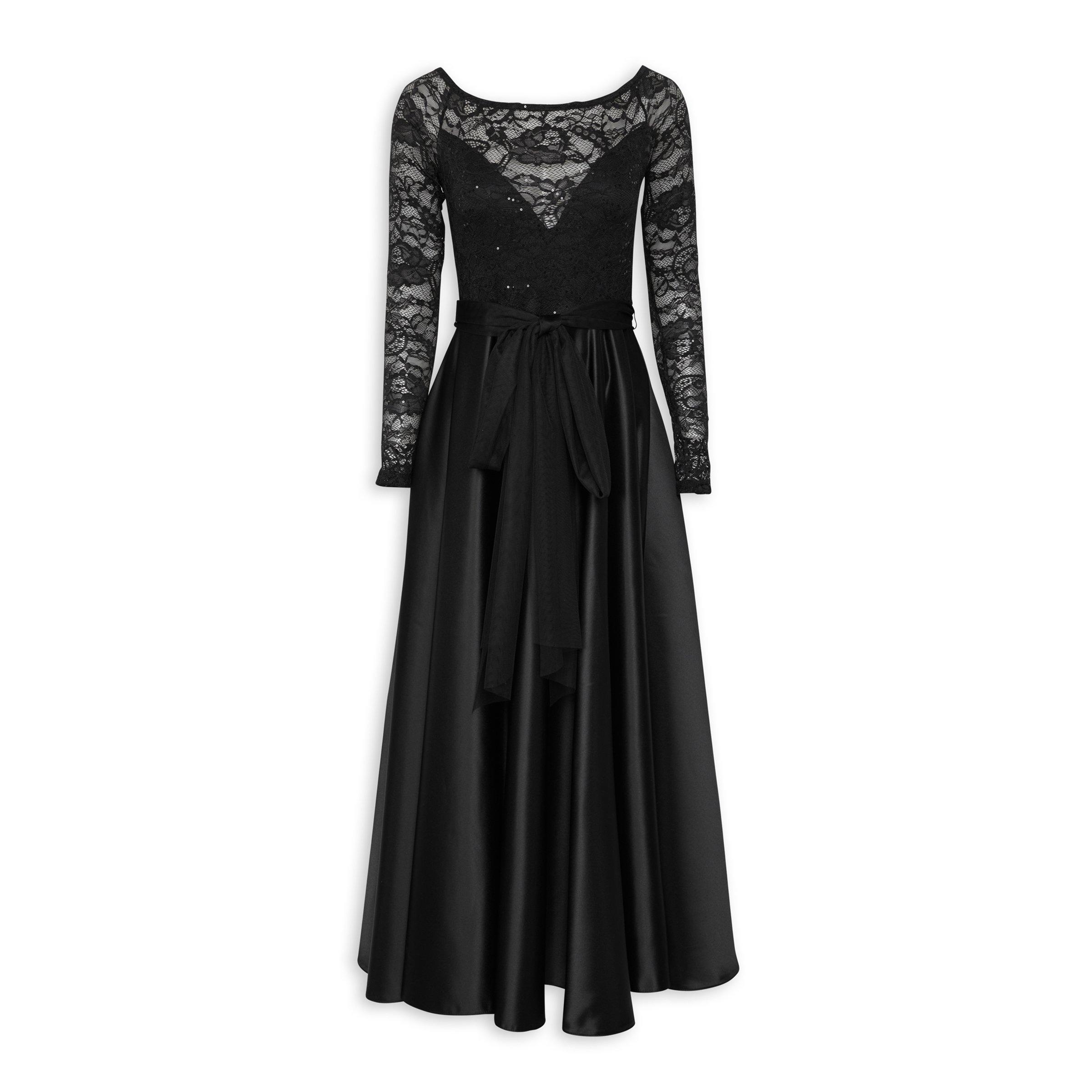 Black Fit & Flare Dress (3116411) | Truworths