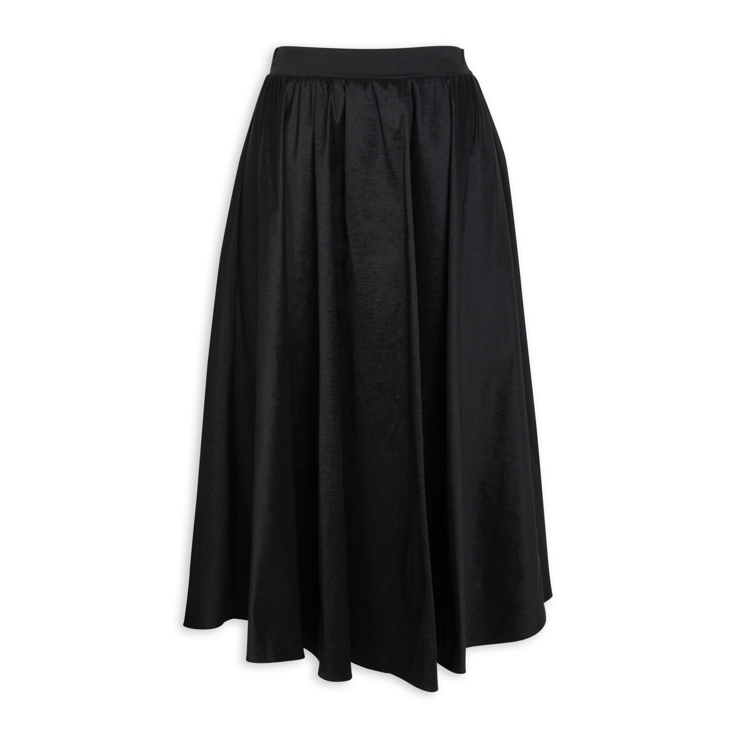 Black Wide Skirt (3116536) | Identity