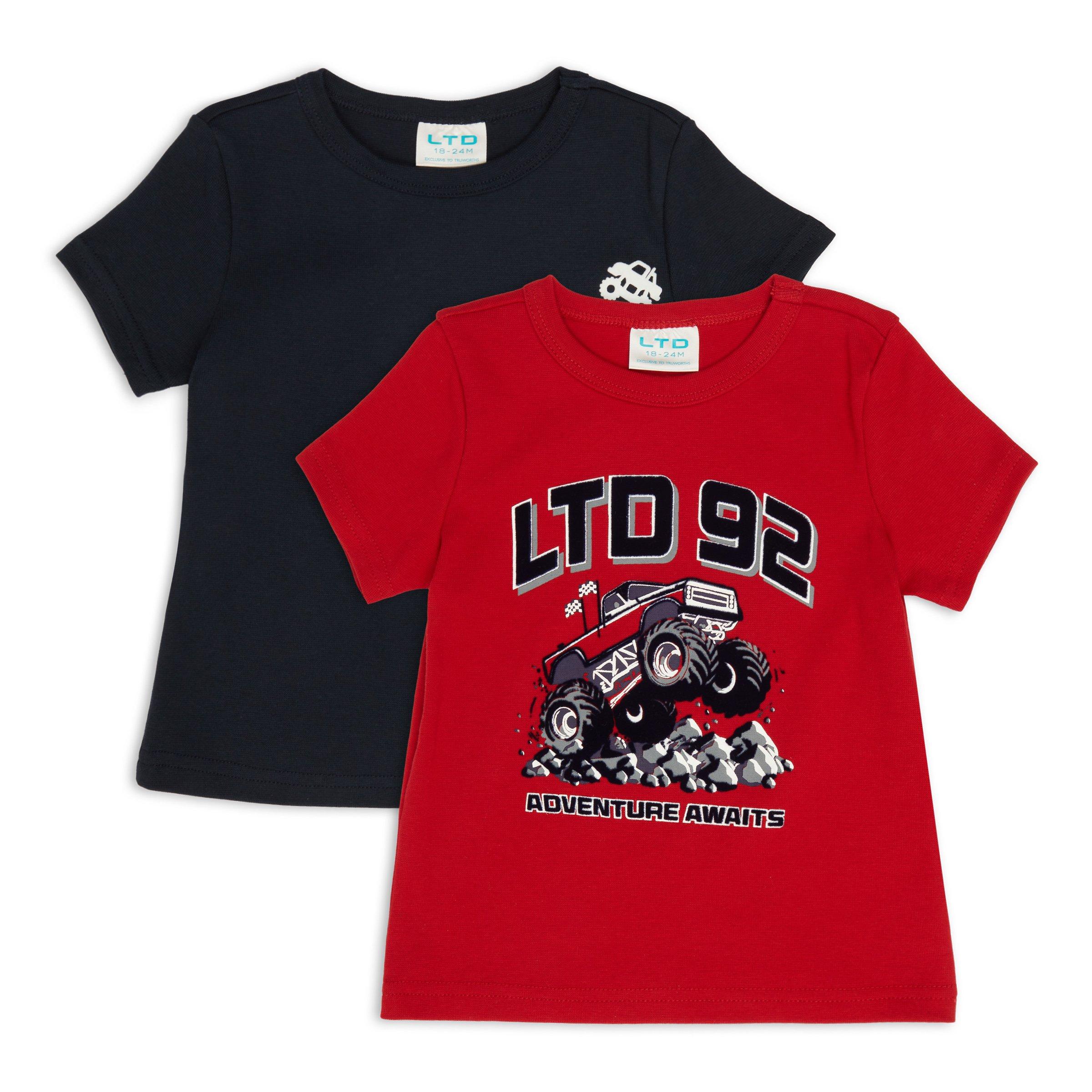 2-pack Baby Boy T-shirts (3116660) | LTD Kids