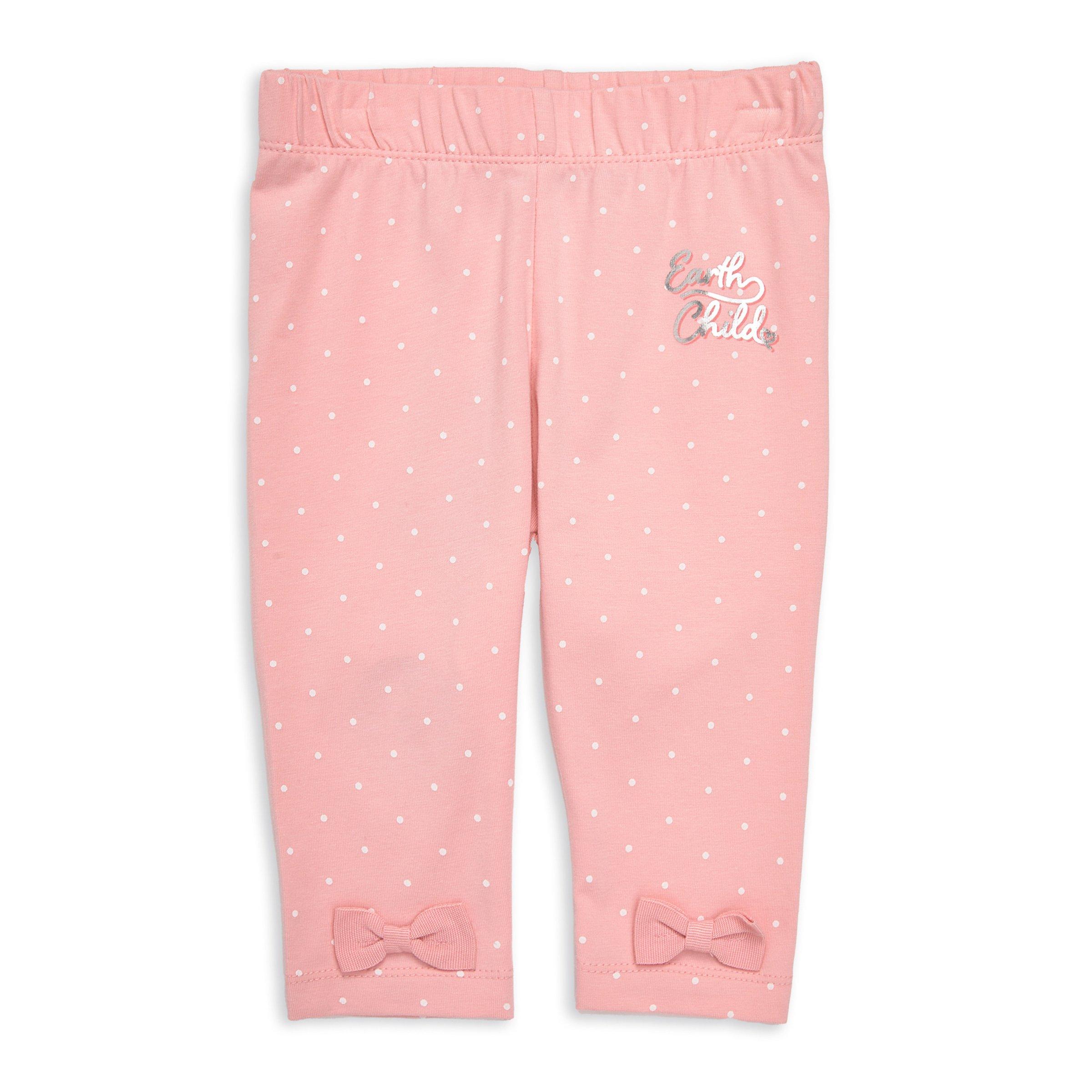 Baby Girl Pink Spot Leggings (3116674) | Earthchild