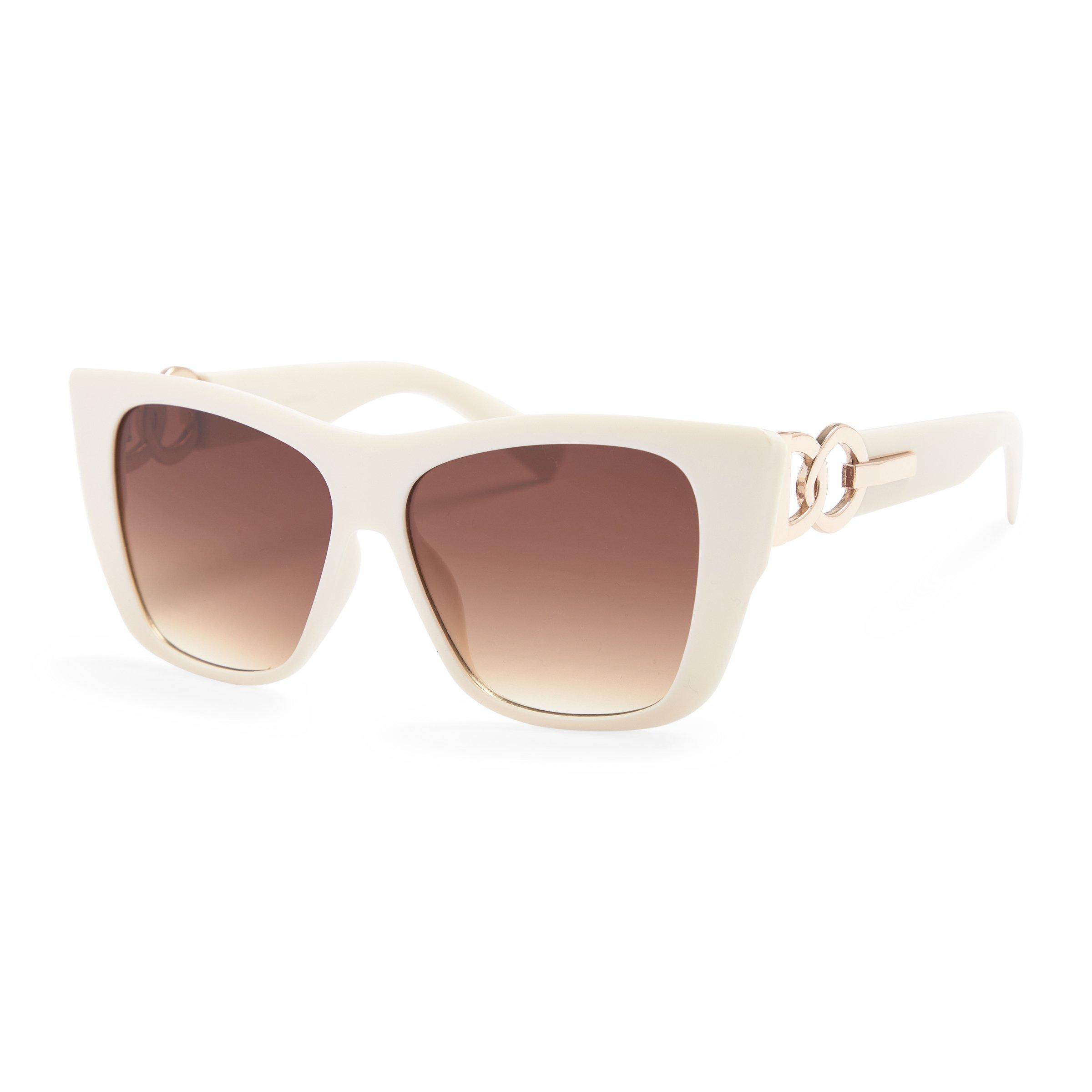 Cream Catseye Sunglasses (3116819) | Truworths