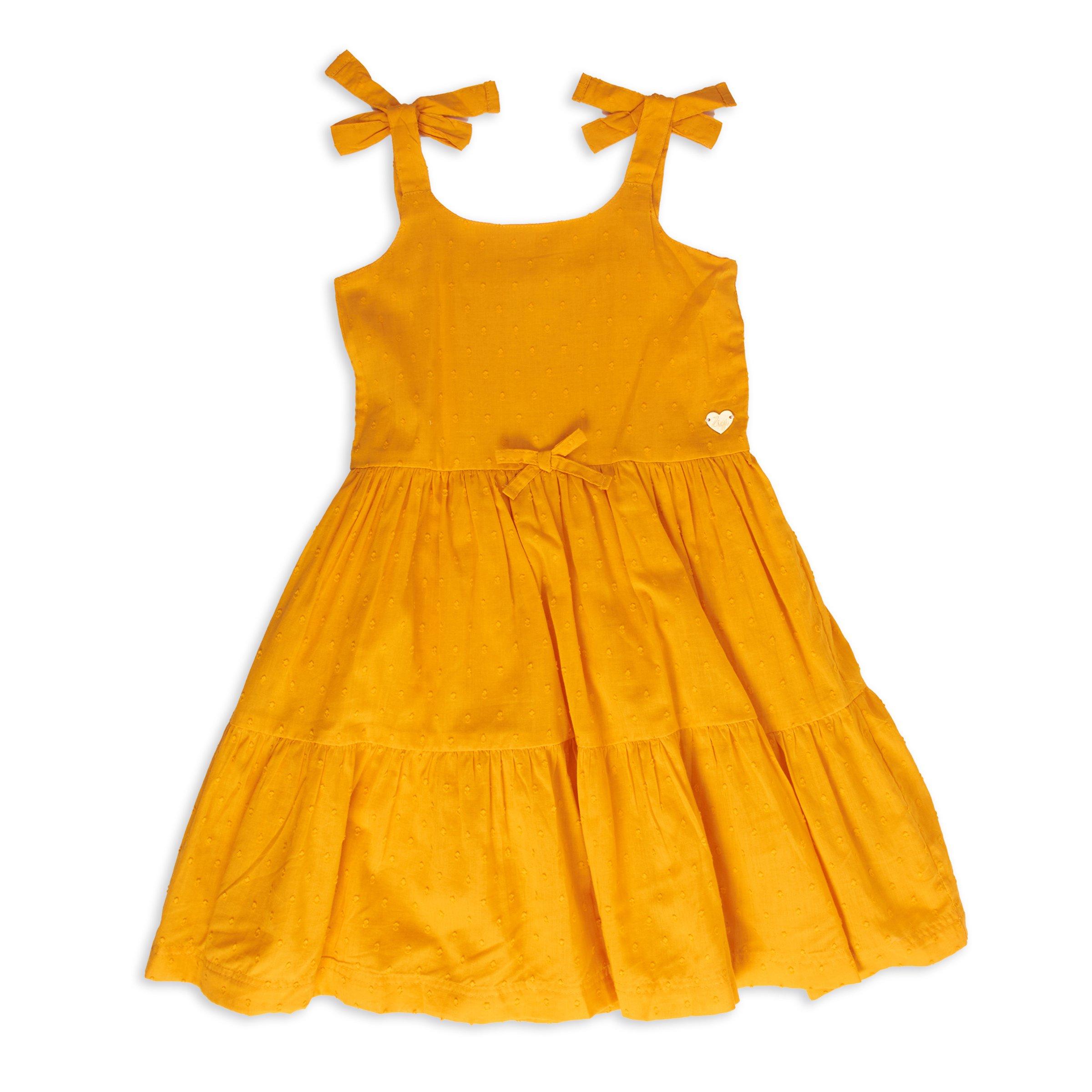 Kid Girl Yellow Dress (3116918) | LTD Kids