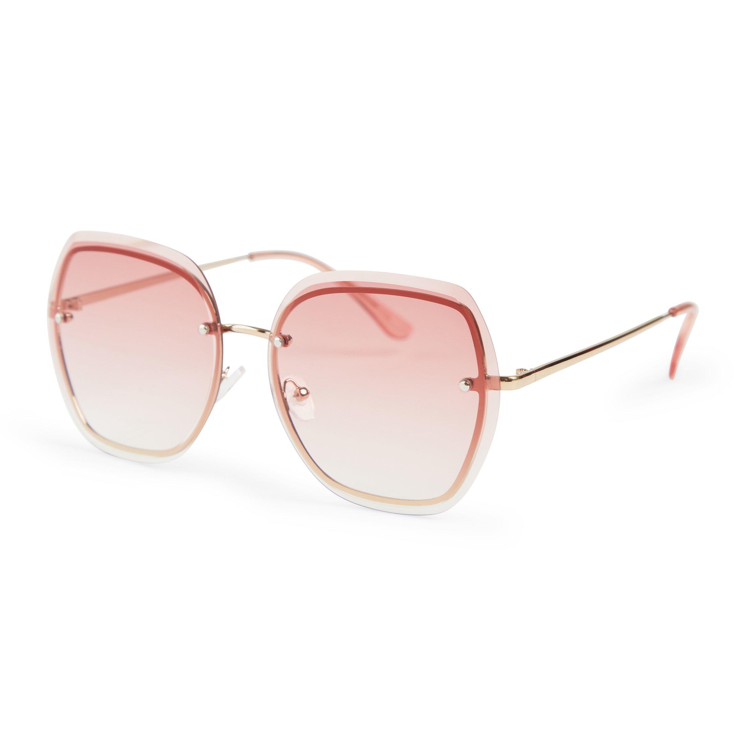 Pink Rimless Sunglasses (3116967) | Truworths