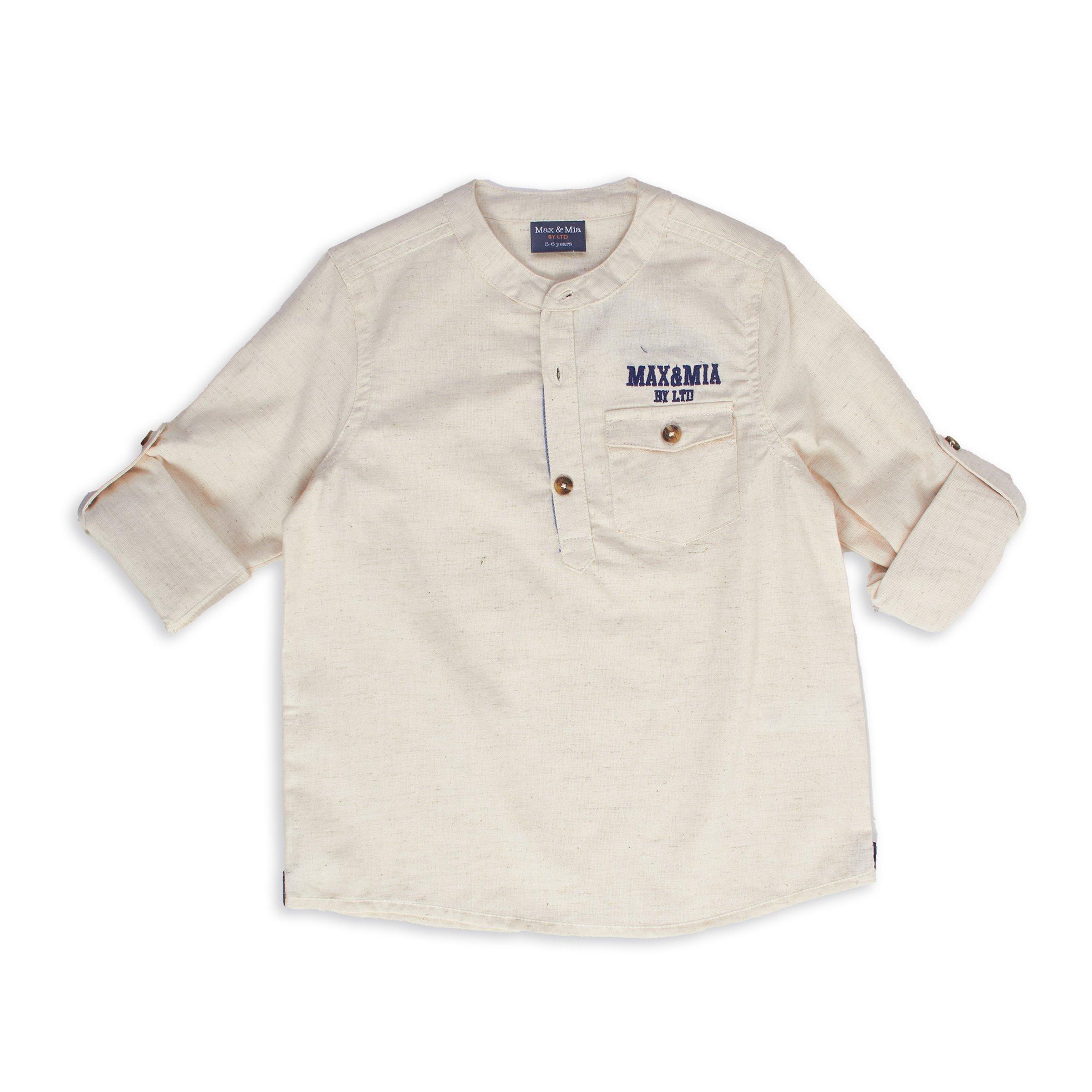 Kid Boy Beige Shirt (3116979) | Max & Mia