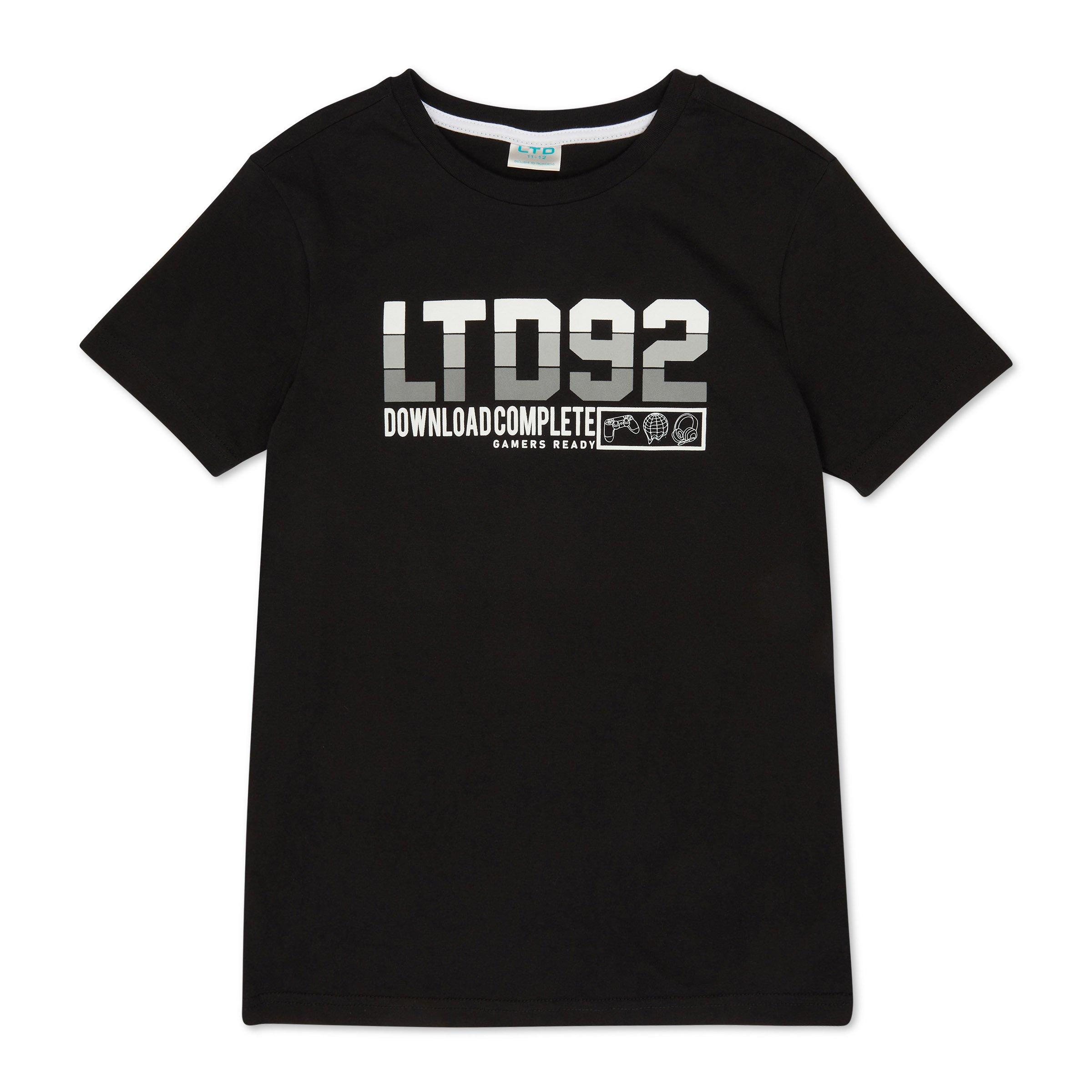 Boys Black T-shirt (3117023) | LTD Kids