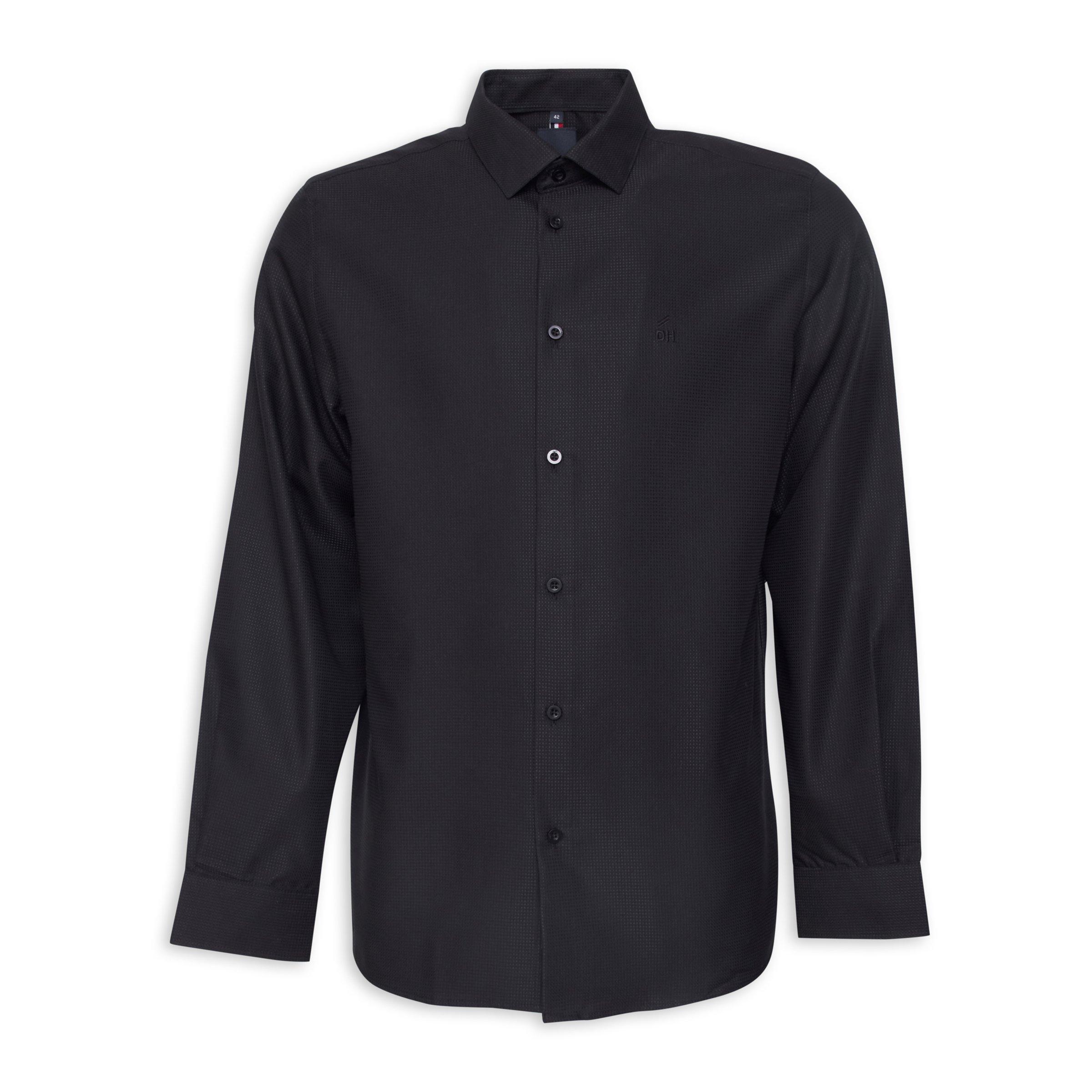 Black Regular Fit Shirt (3117118) | Daniel Hechter