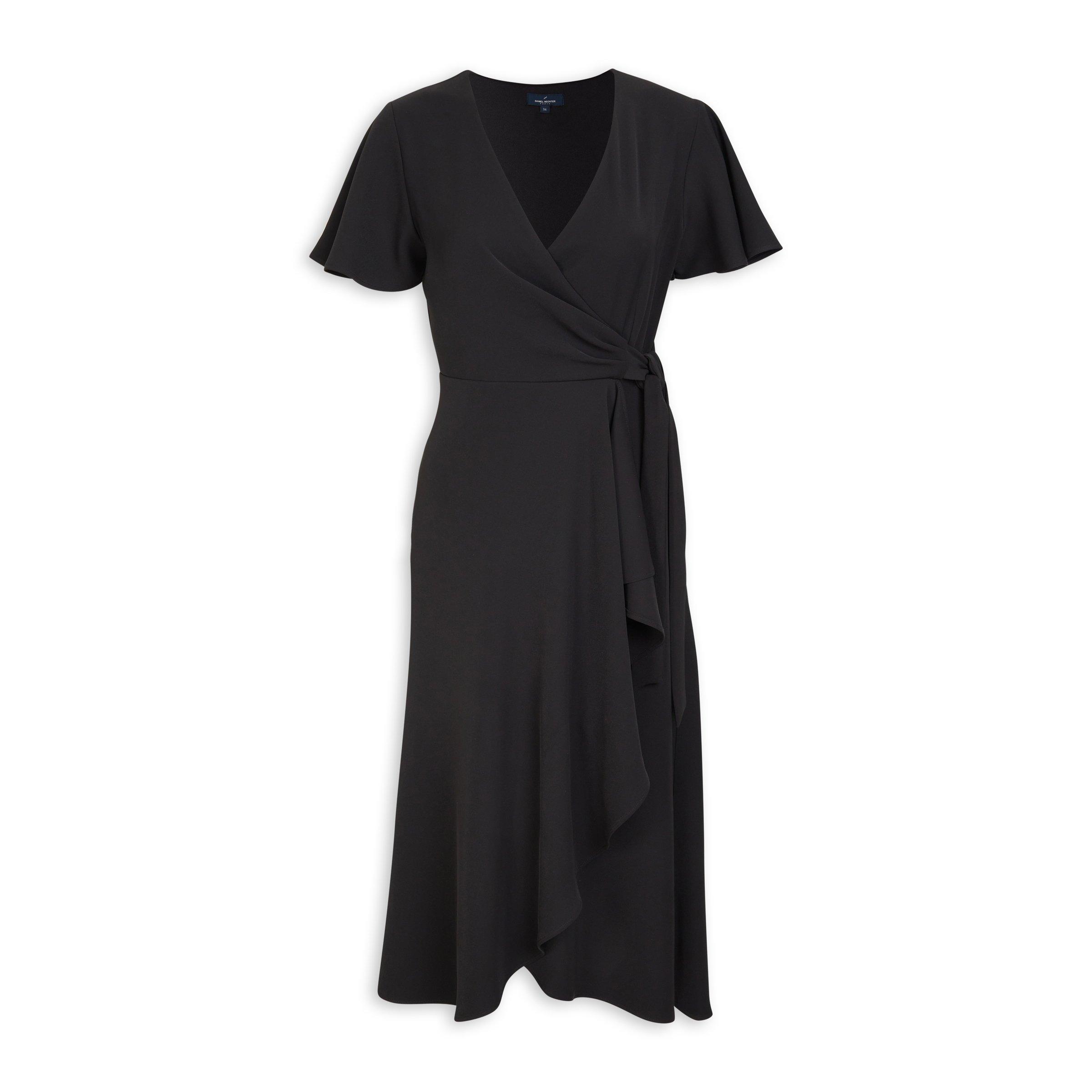 Black Fit and Flare Dress (3117366) | Daniel Hechter