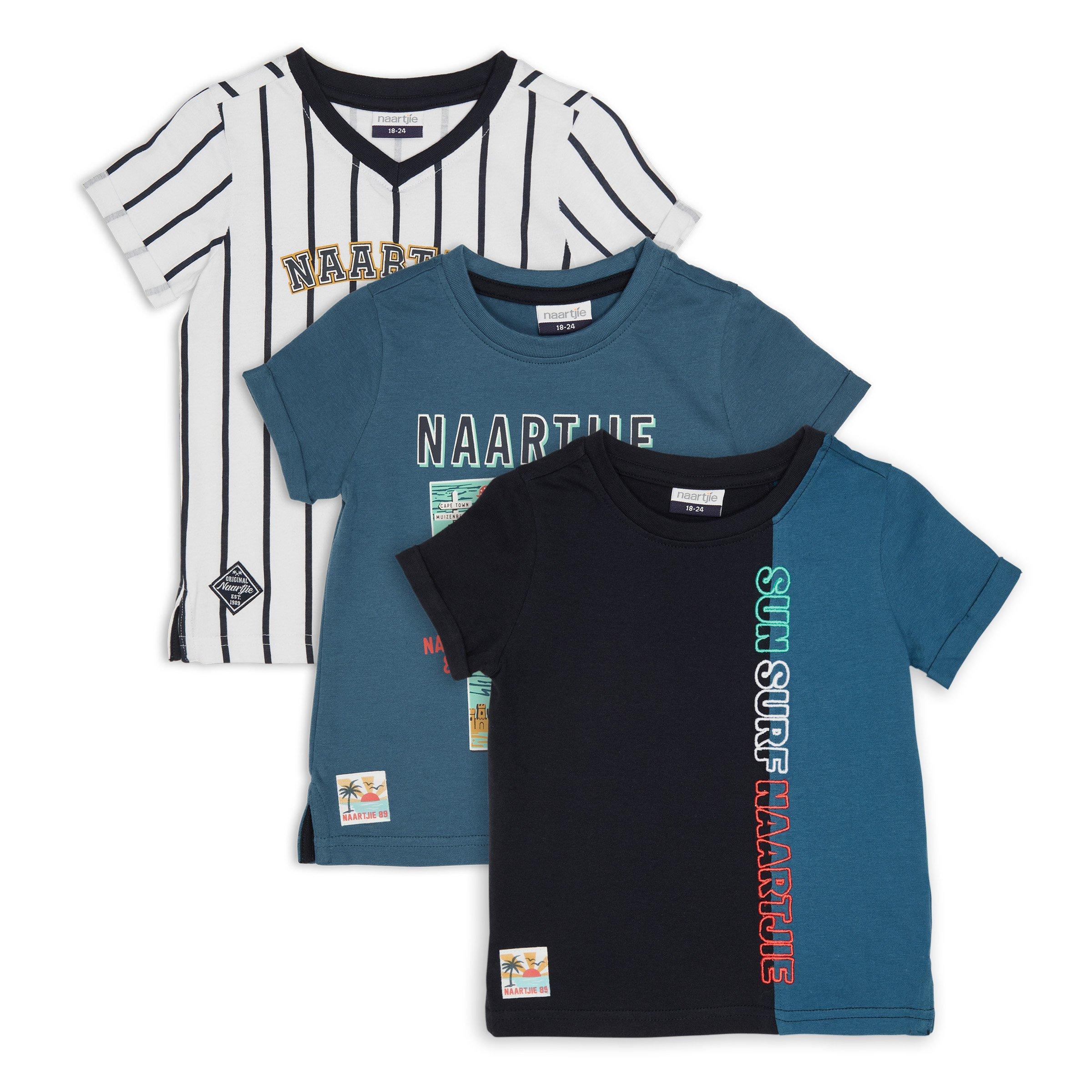 3-pack Baby Boy T-shirt (3117427) | Naartjie