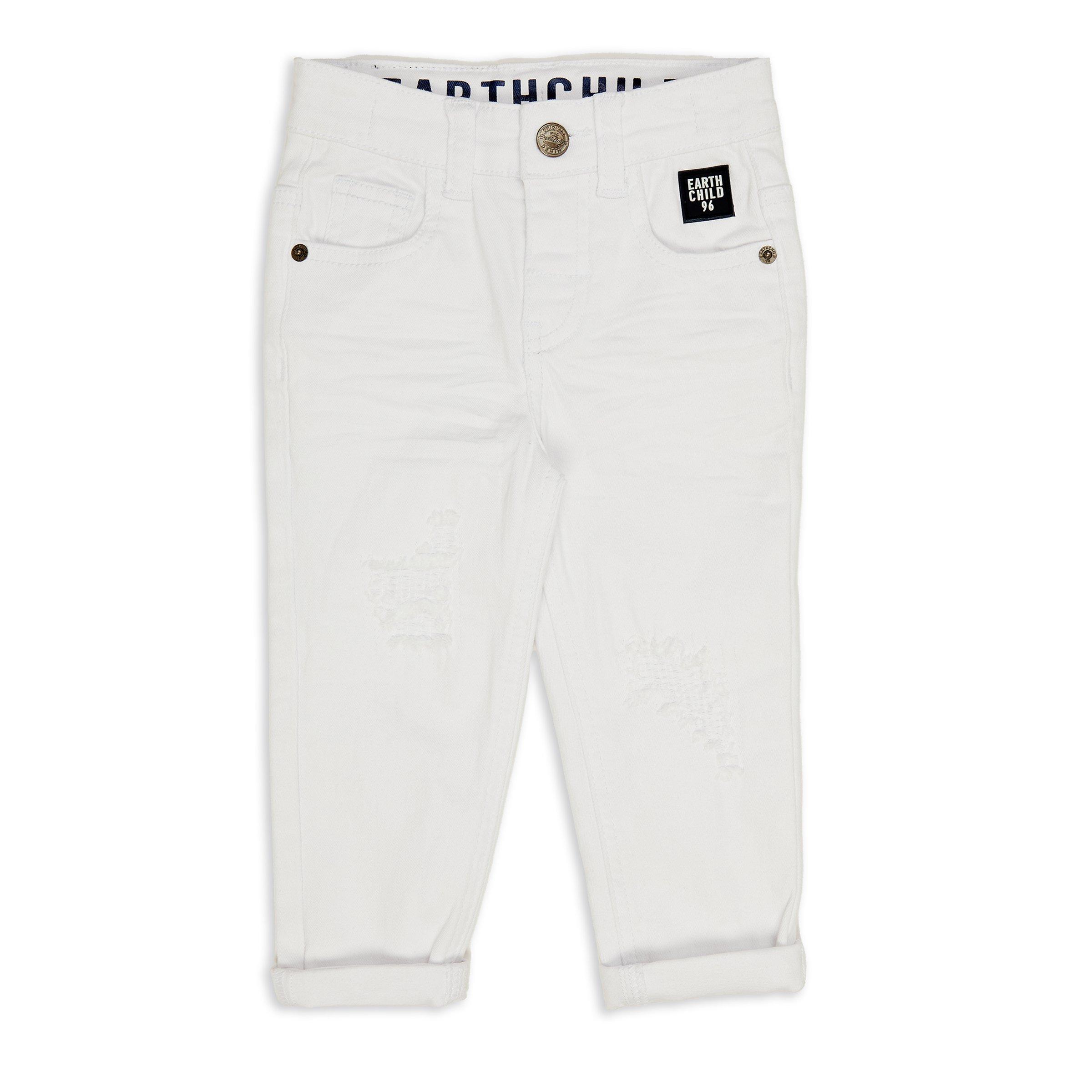 Baby Boy White Slim Leg Jeans (3117437) | Earthchild