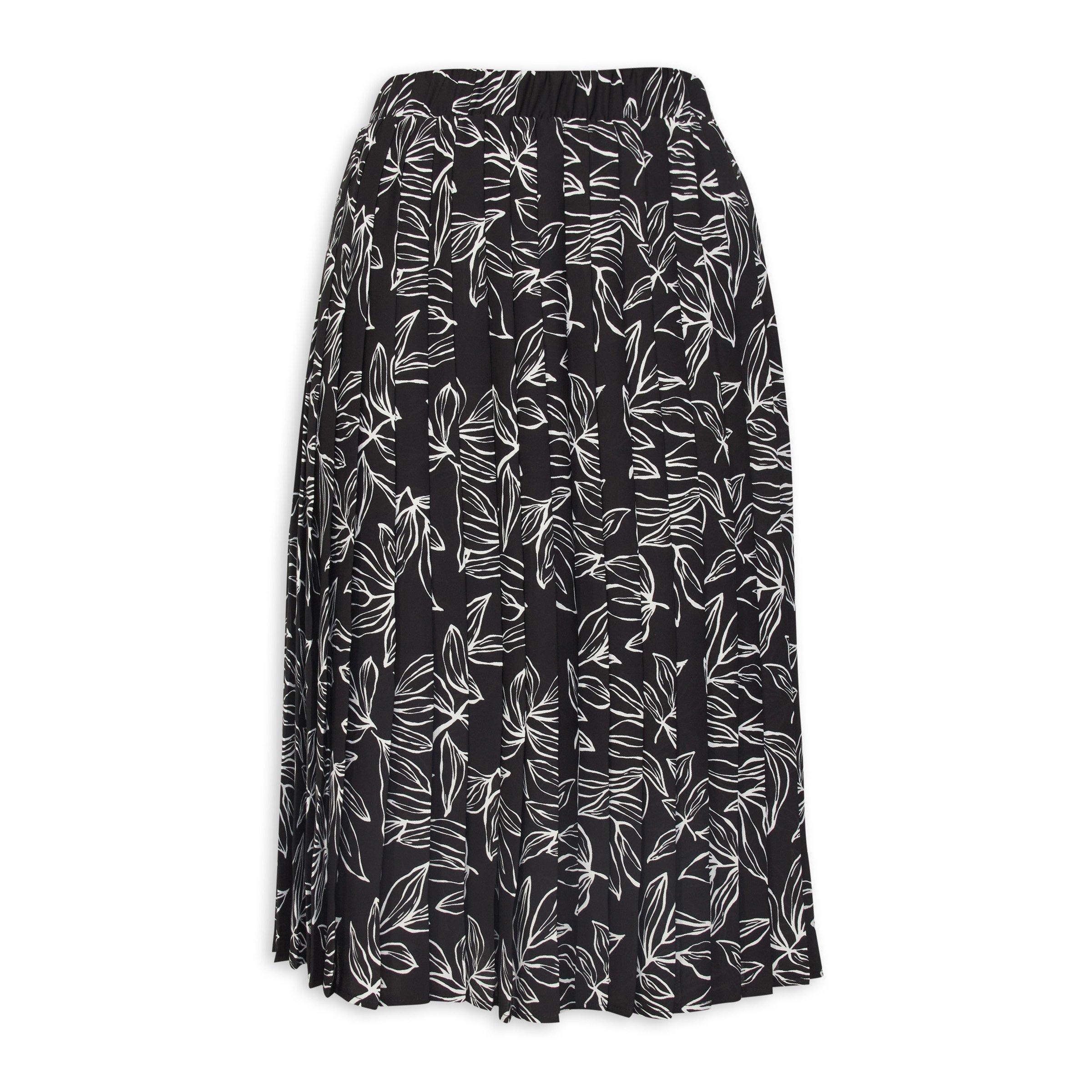 Pleated Woven Skirt (3117574) | Identity