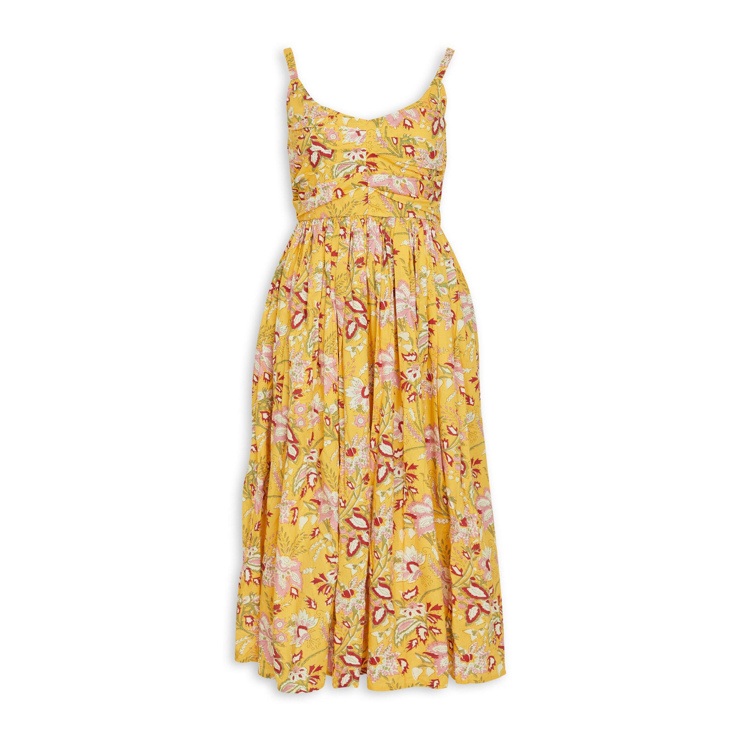 Floral Print A-line Dress (3117647) | Truworths